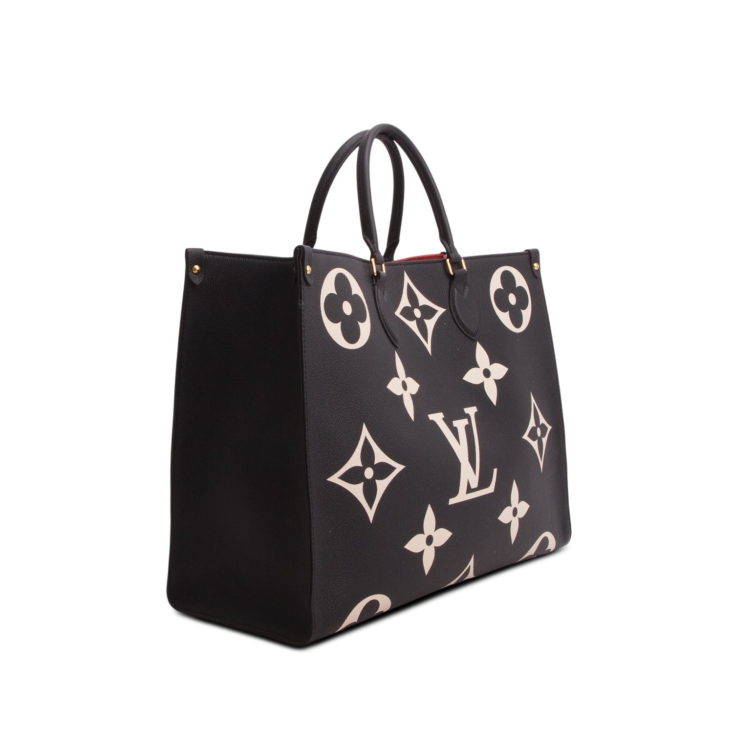 Louis Vuitton Black Empreinte Monogram Giant OnTheGo MM Tote