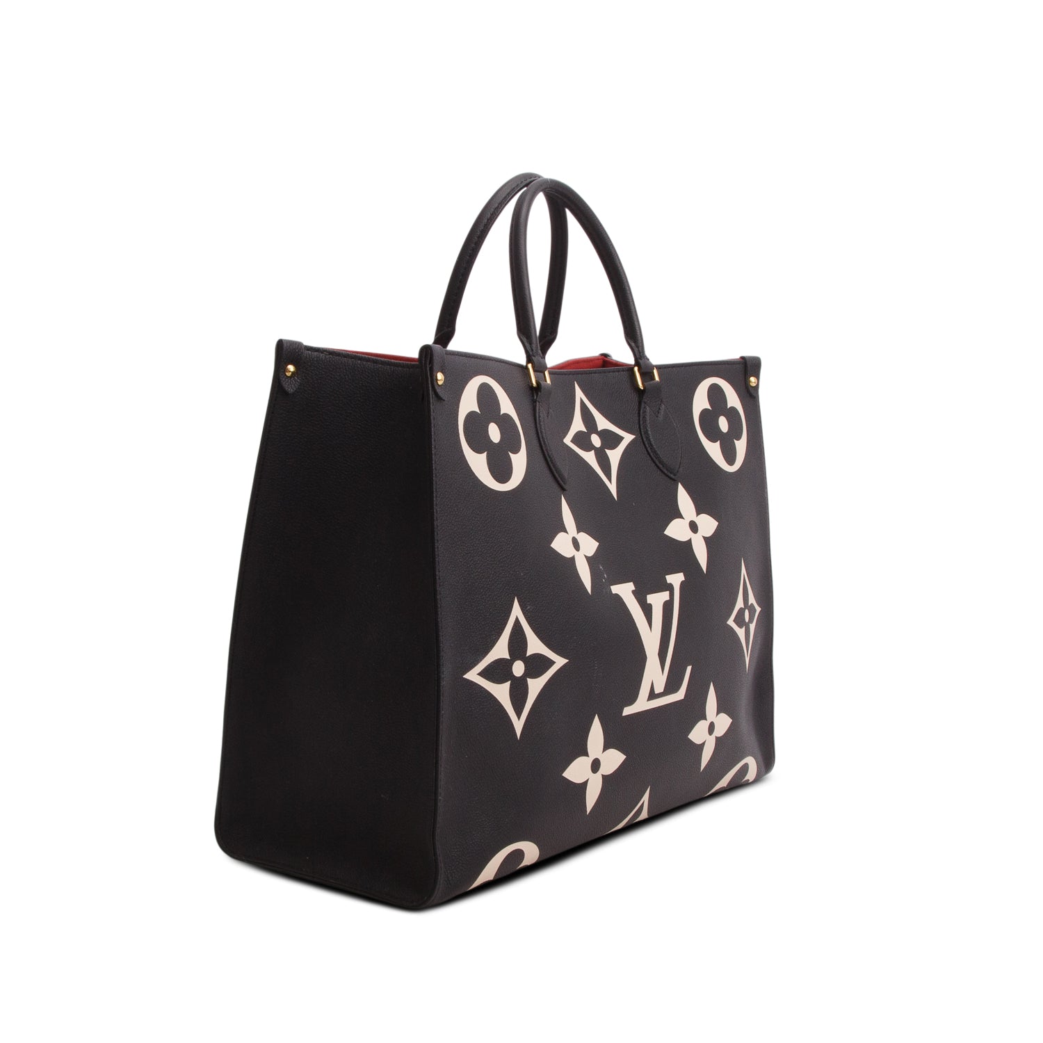 Louis Vuitton Black Empreinte Monogram Giant OnTheGo MM Tote