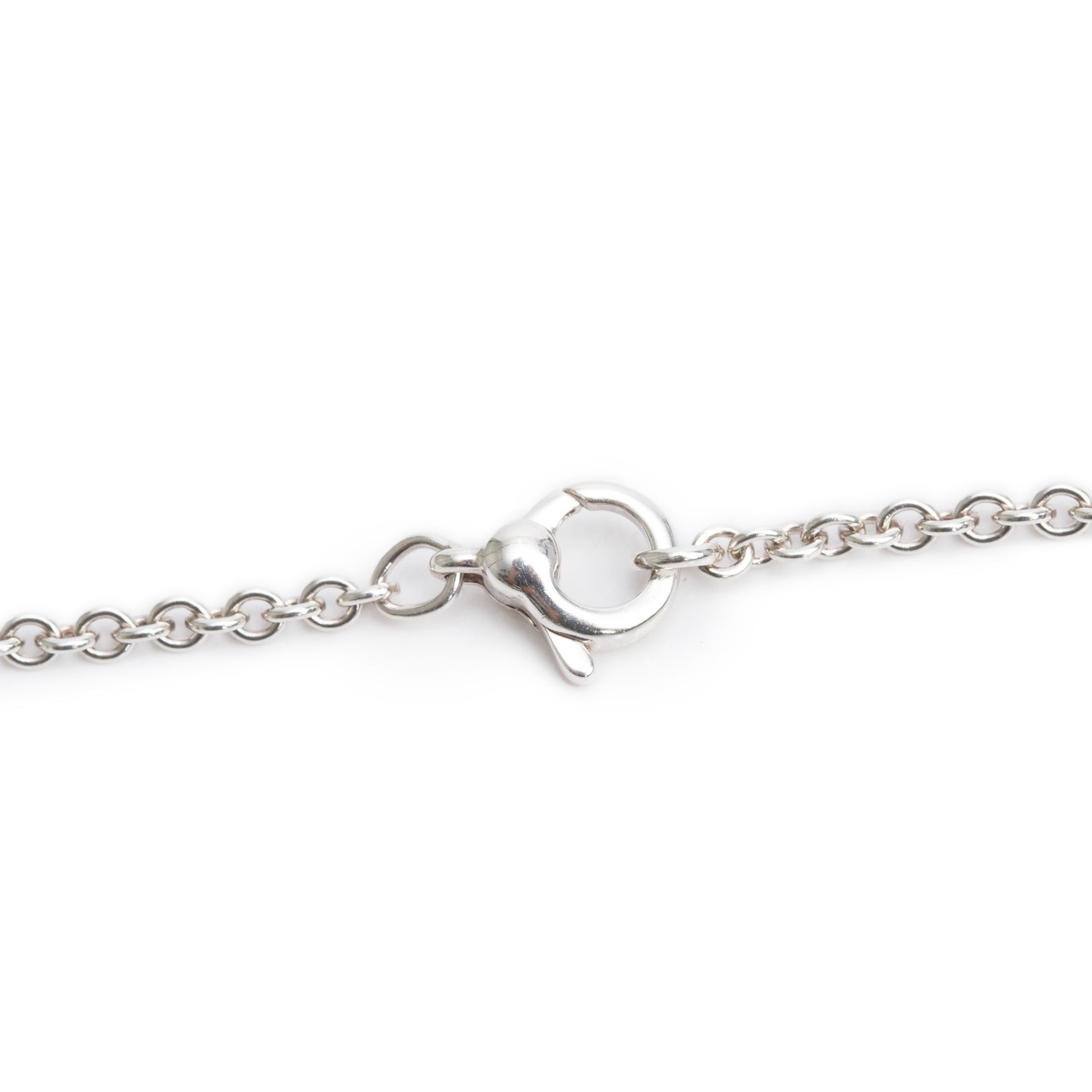 Tiffany & Co. Sterling Silver Return to Tiffany Full Heart Pendant Necklace