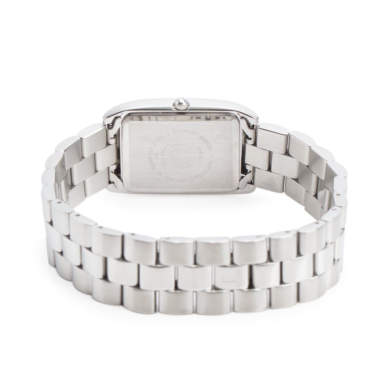 Tissot Stainless Steel Fascination 27 MM Quartz Watch Creme Dial