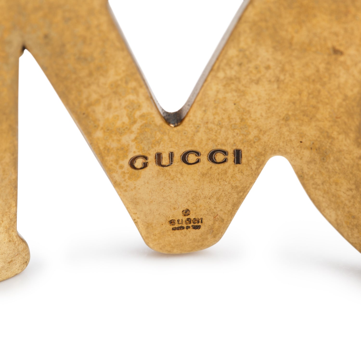 Gucci Gold-Plated & Multicolour Crystal Loved Cuff Bracelet