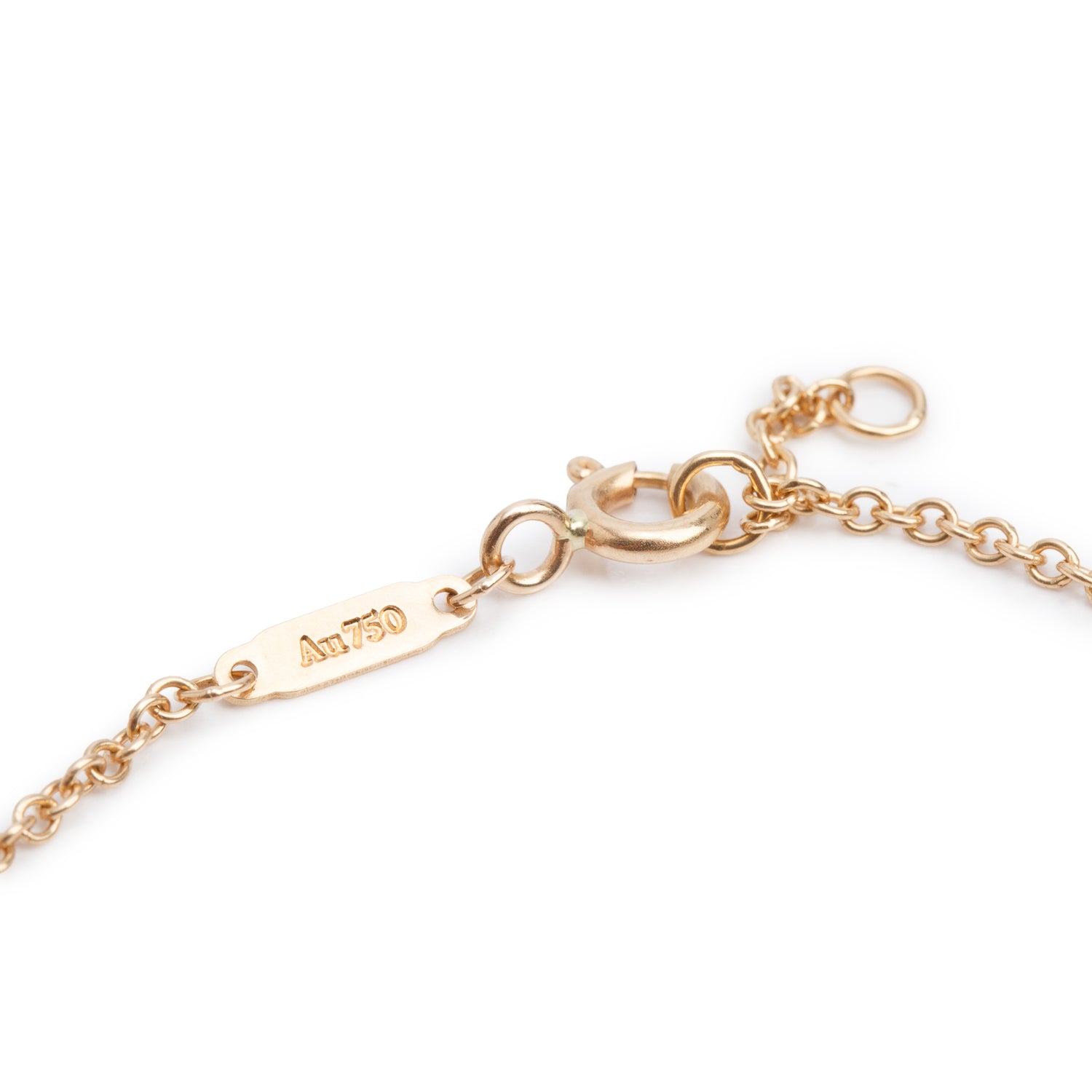 Tiffany & Co. 18k Rose Gold Knot Chain Bracelet w/ Box