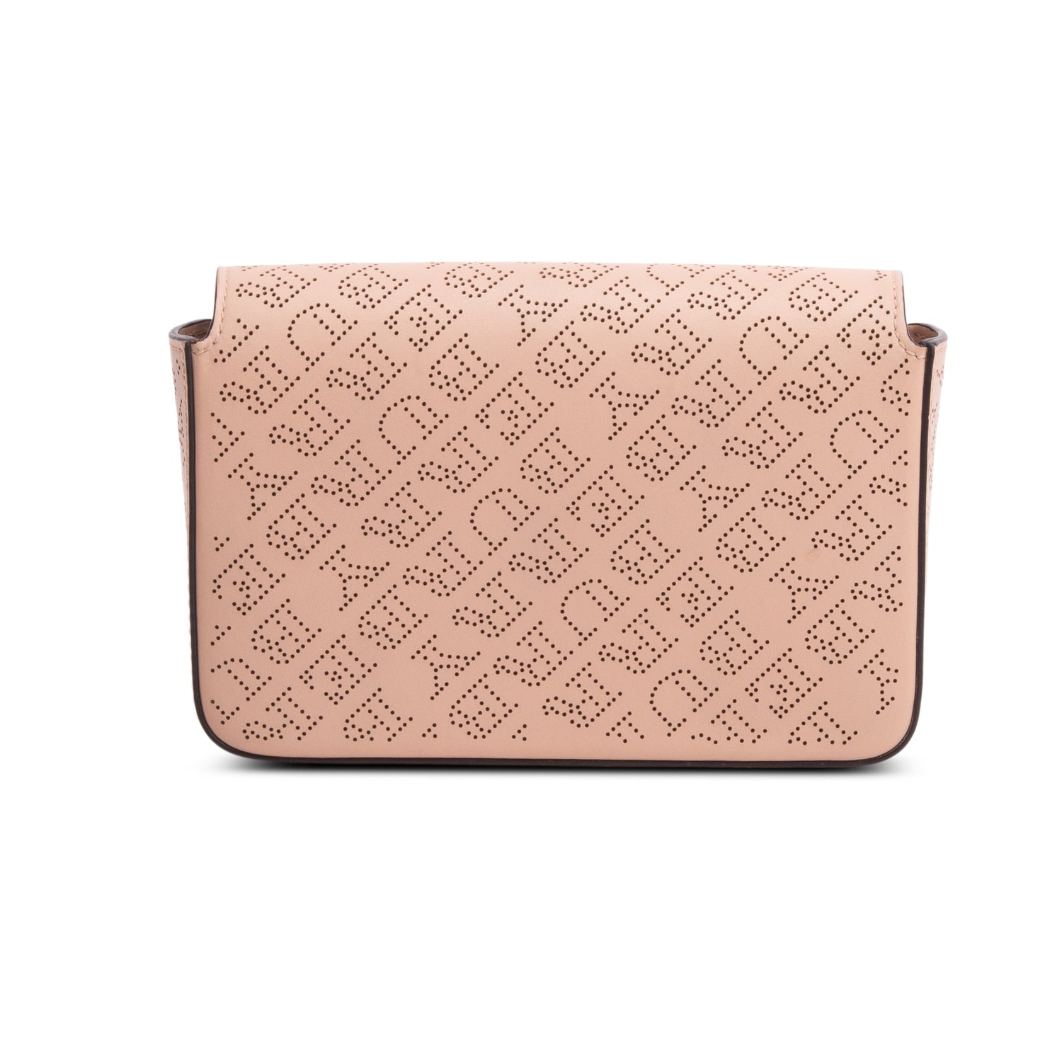Burberry Pink Perforated Hampshire Bag w/ Box