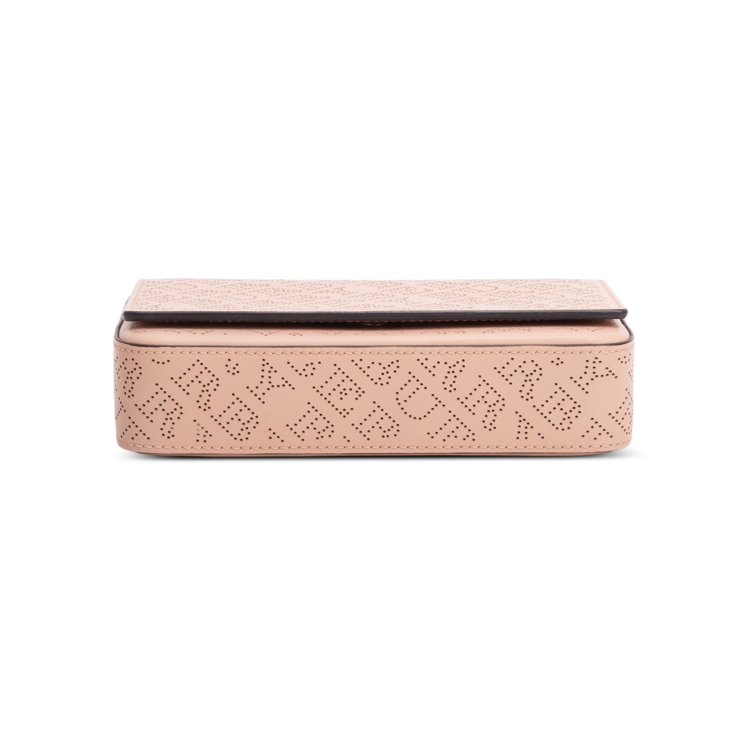 Burberry Pink Perforated Hampshire Bag w/ Box