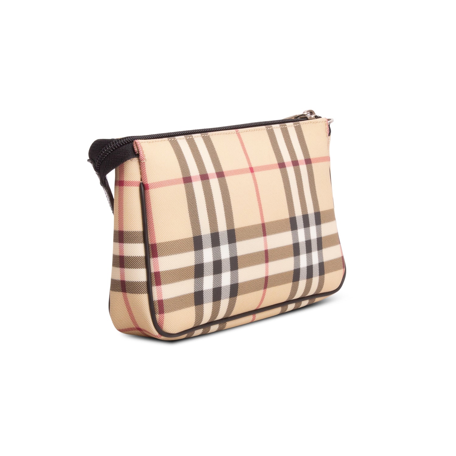 Burberry Nova Check Canvas Shoulder Bag