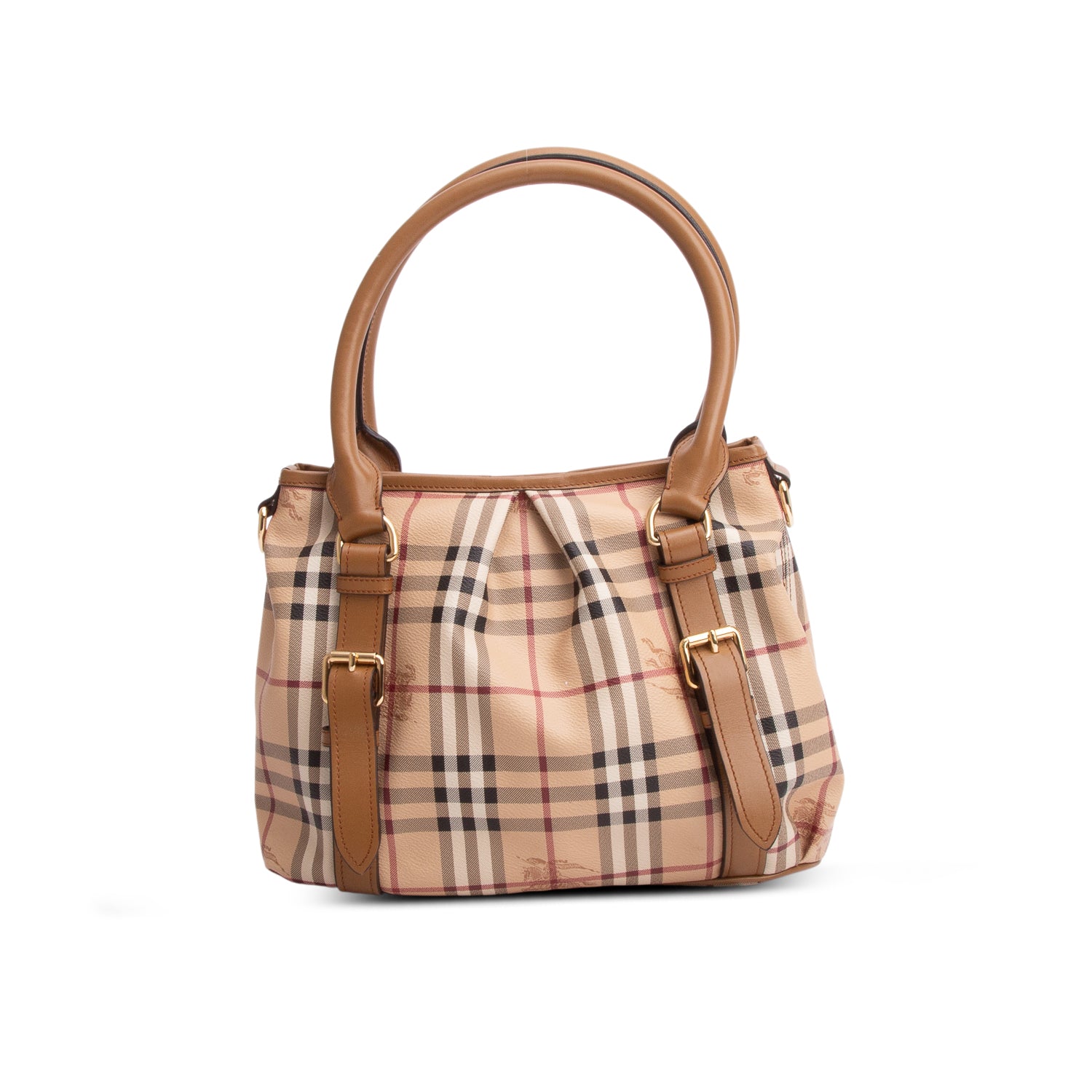 Burberry Haymarket Check Small Northfield Tote w/ Strap