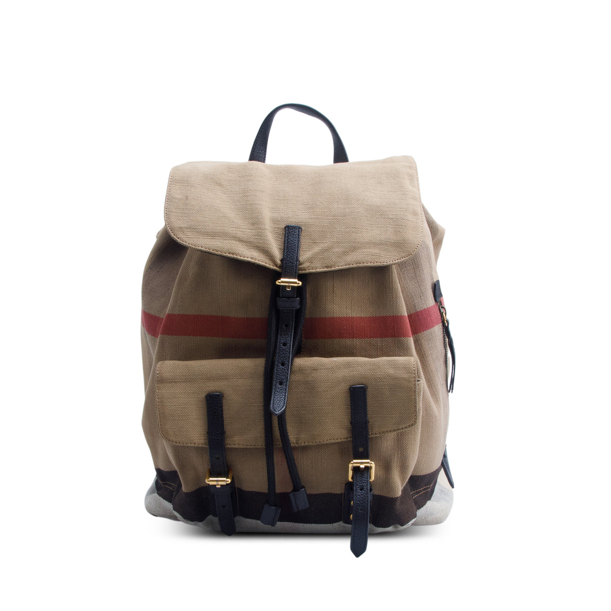 Burberry Giant Check Canvas Backpack