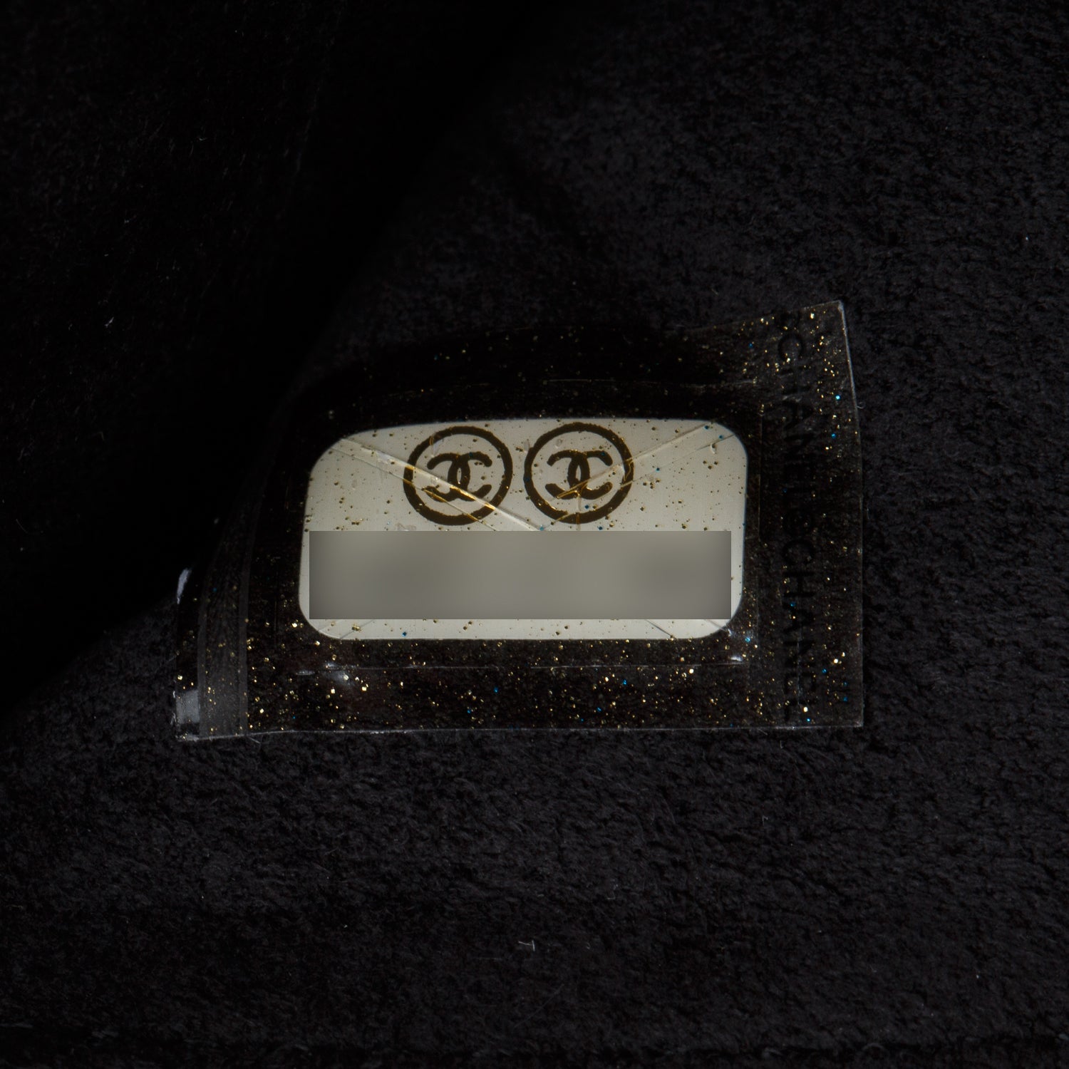 Chanel Black Lambskin Zip Around iPad Case
