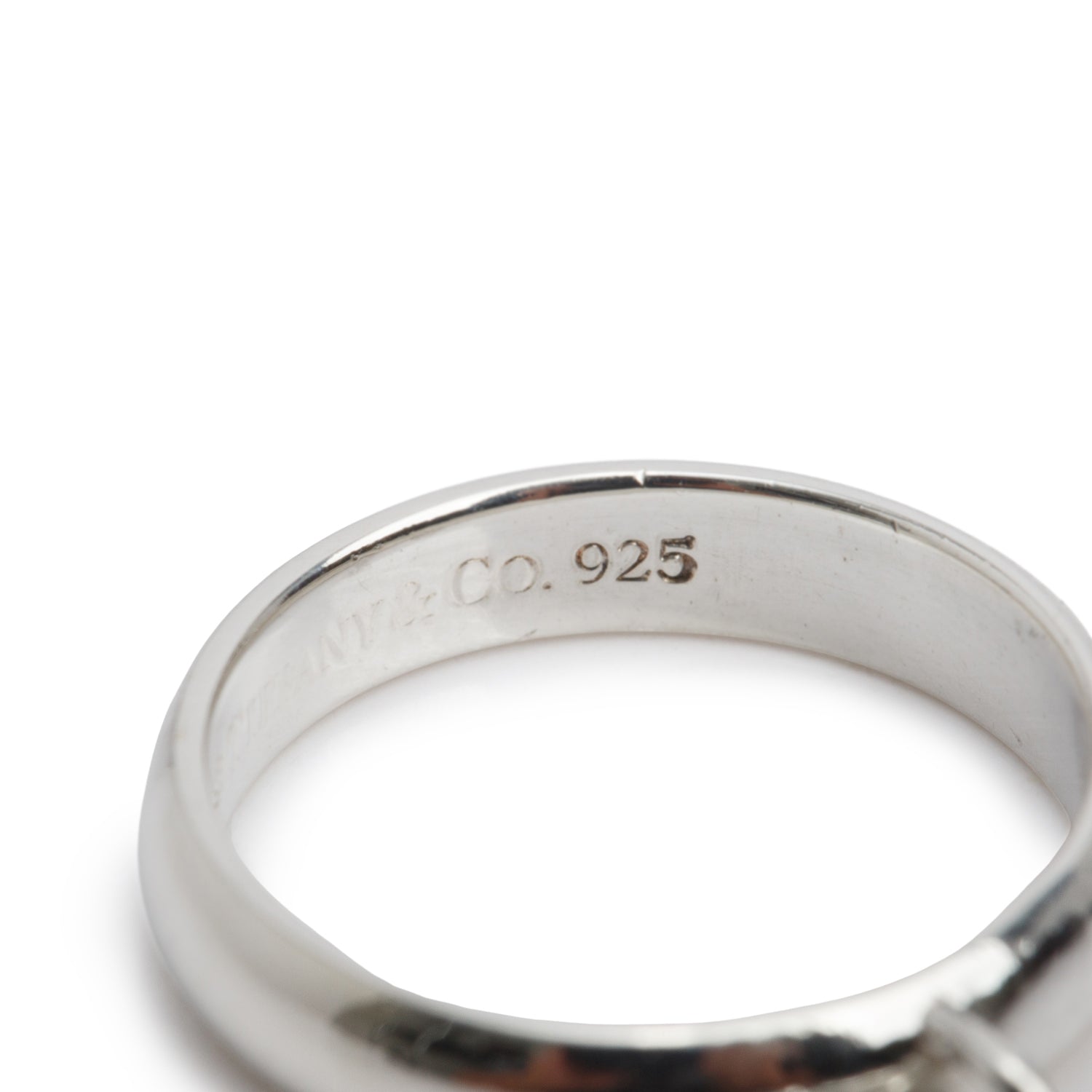 Tiffany & Co. Return to Tiffany Mini Heart Lock Ring, Size 5.5