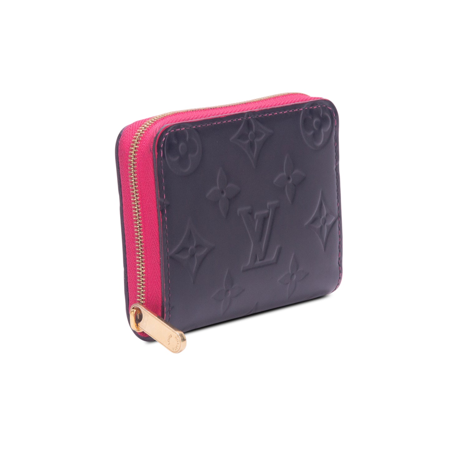 Louis Vuitton Black Matte Monogram Empreinte Leather Zippy Coin Purse