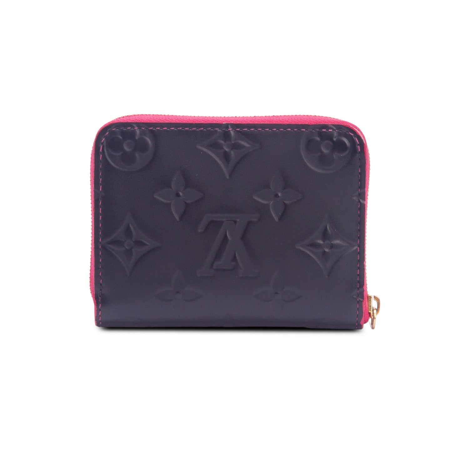 Louis Vuitton Black Matte Monogram Empreinte Leather Zippy Coin Purse