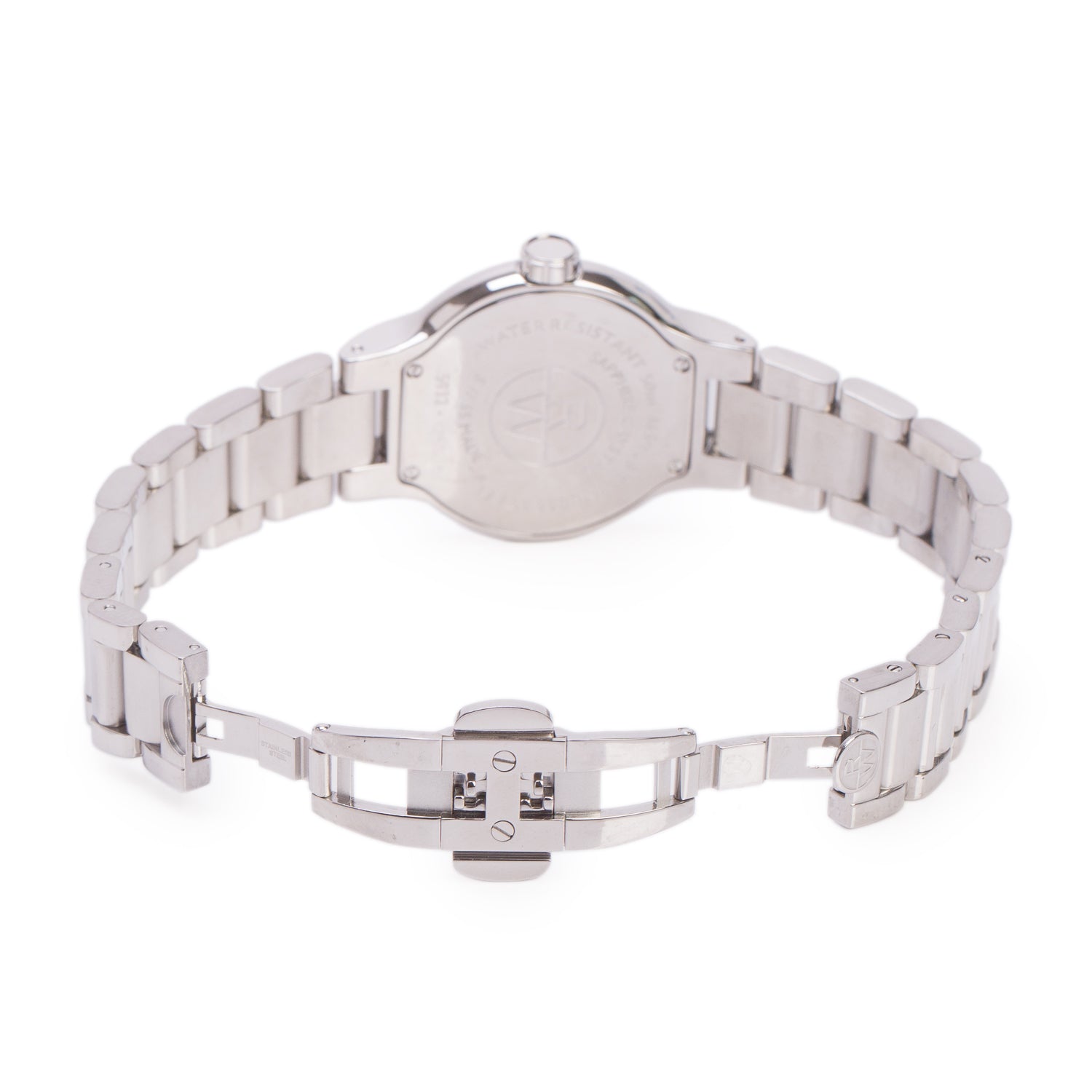 Raymond Weil Stainless Steel Noemia 32 MM Quartz Watch Mother of Pearl Diamond Dial 5132 w/ Box
