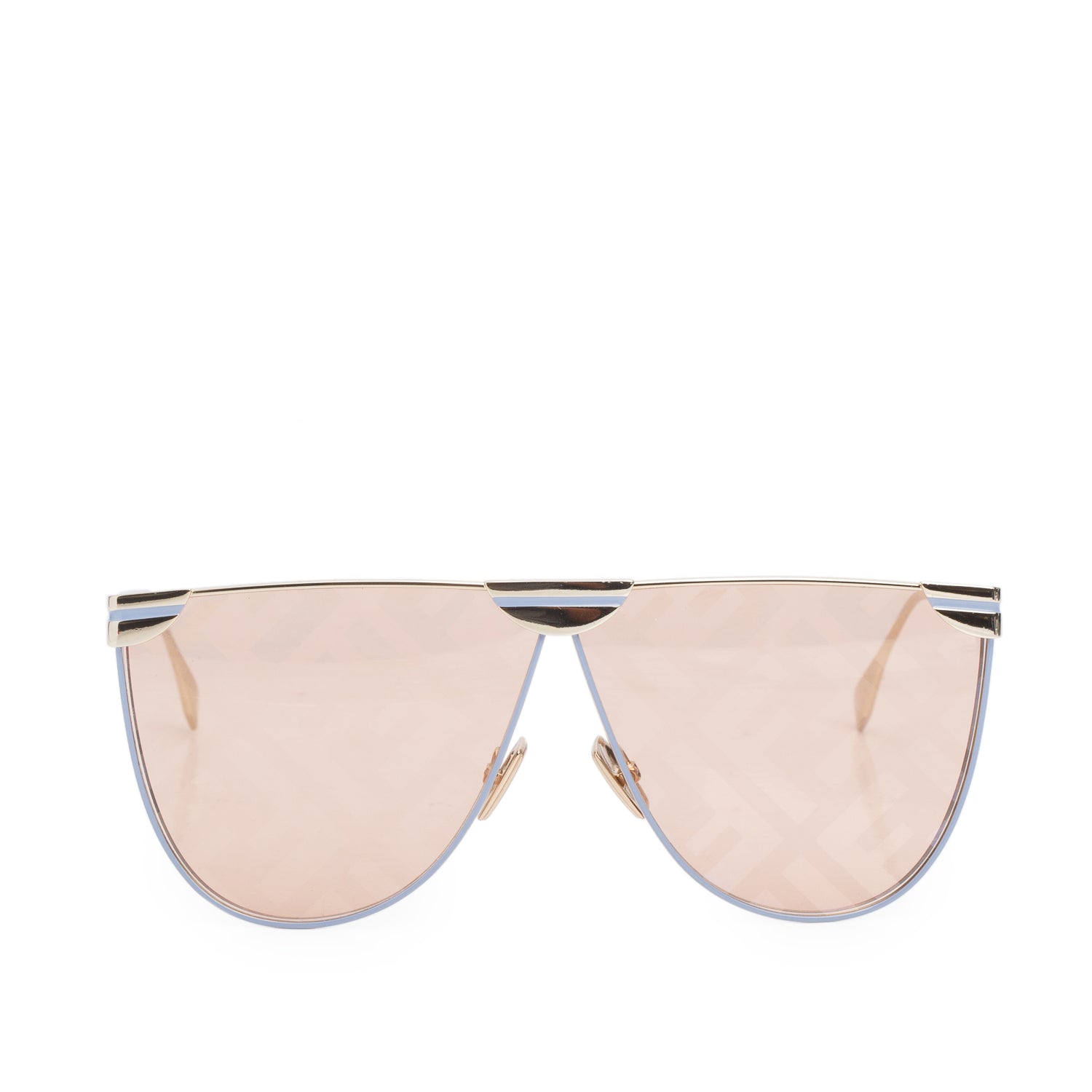Fendi FF0467/S Blue FF Fabulous Sunglasses w/ Case & Authenticity Card