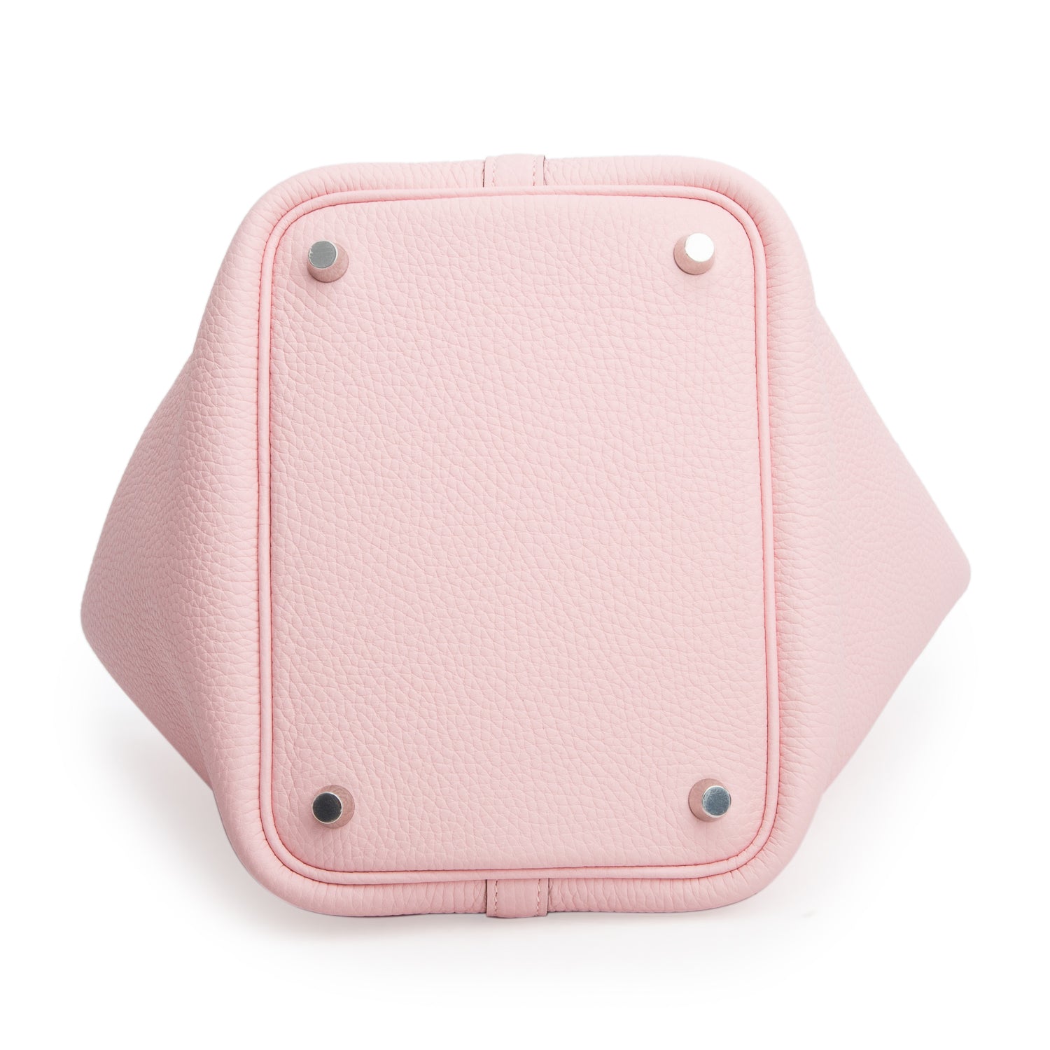 Hermes 2025 Rose Sakura Taurillon Clemence Picotin Lock 18 w/ Box