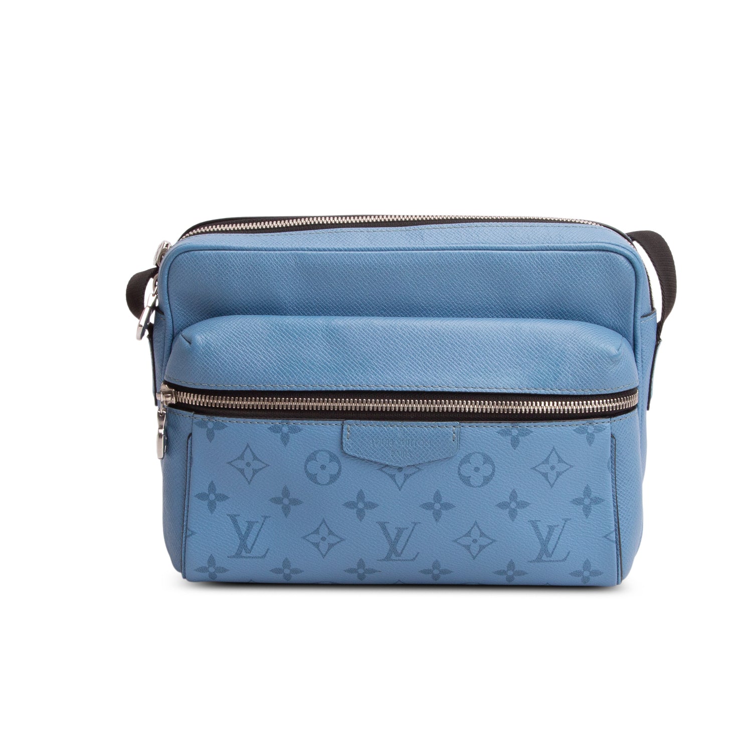 Louis Vuitton Blue Taigarama Outdoor Messenger Bag