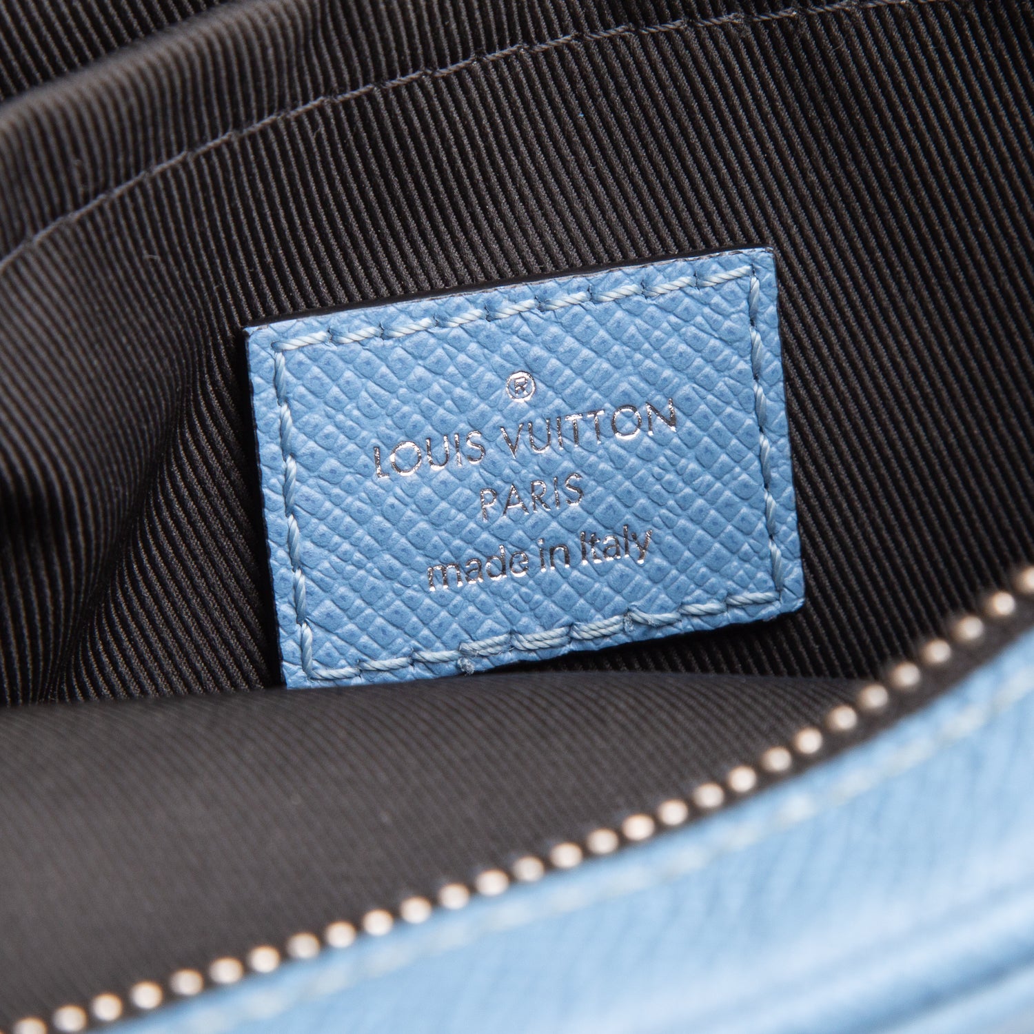 Louis Vuitton Blue Taigarama Outdoor Messenger Bag