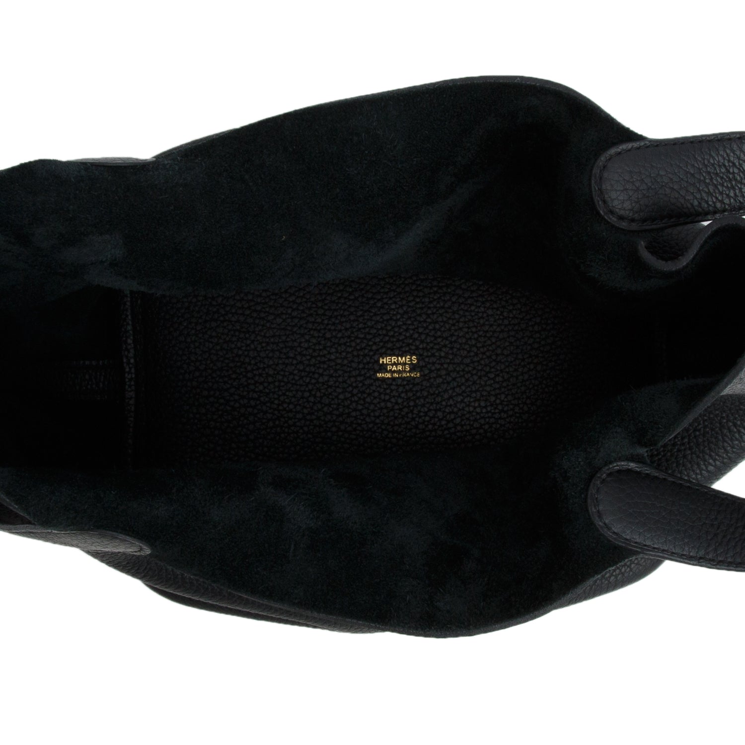 Hermes Noir Taurillon Clemence Picotin Lock 22
