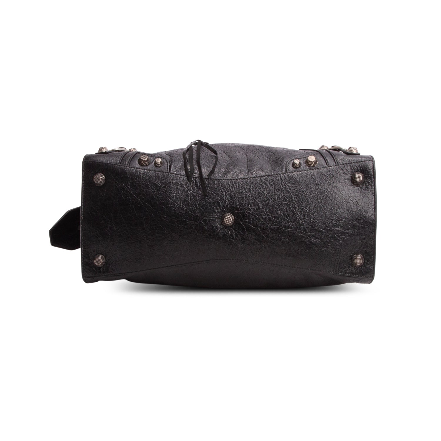 Balenciaga Black Agneau Arena Neo Cagole City Handbag w/ Strap