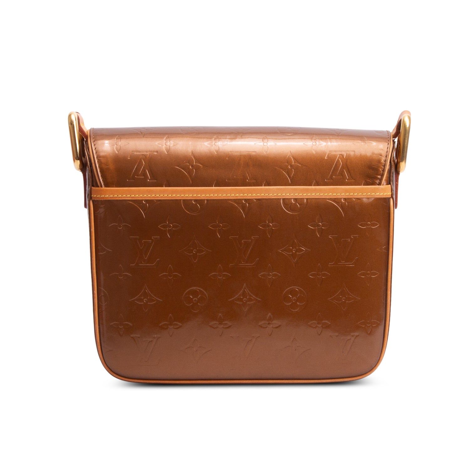 Louis Vuitton Brown Monogram Vernis Christie GM w/ Box