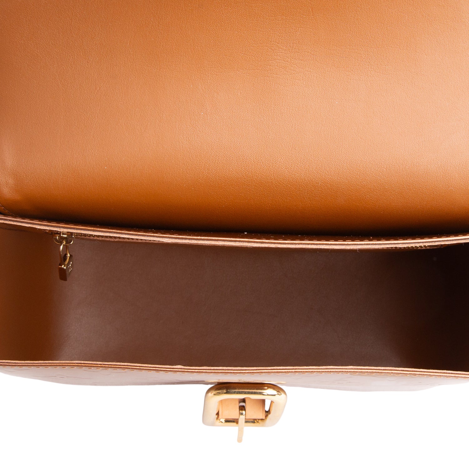 Louis Vuitton Brown Monogram Vernis Christie GM w/ Box