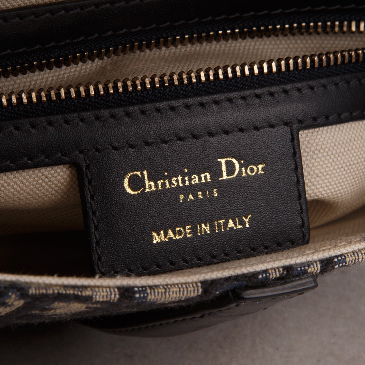Christian Dior 2022 Oblique Medium Saddle Bag w/ Box & Strap