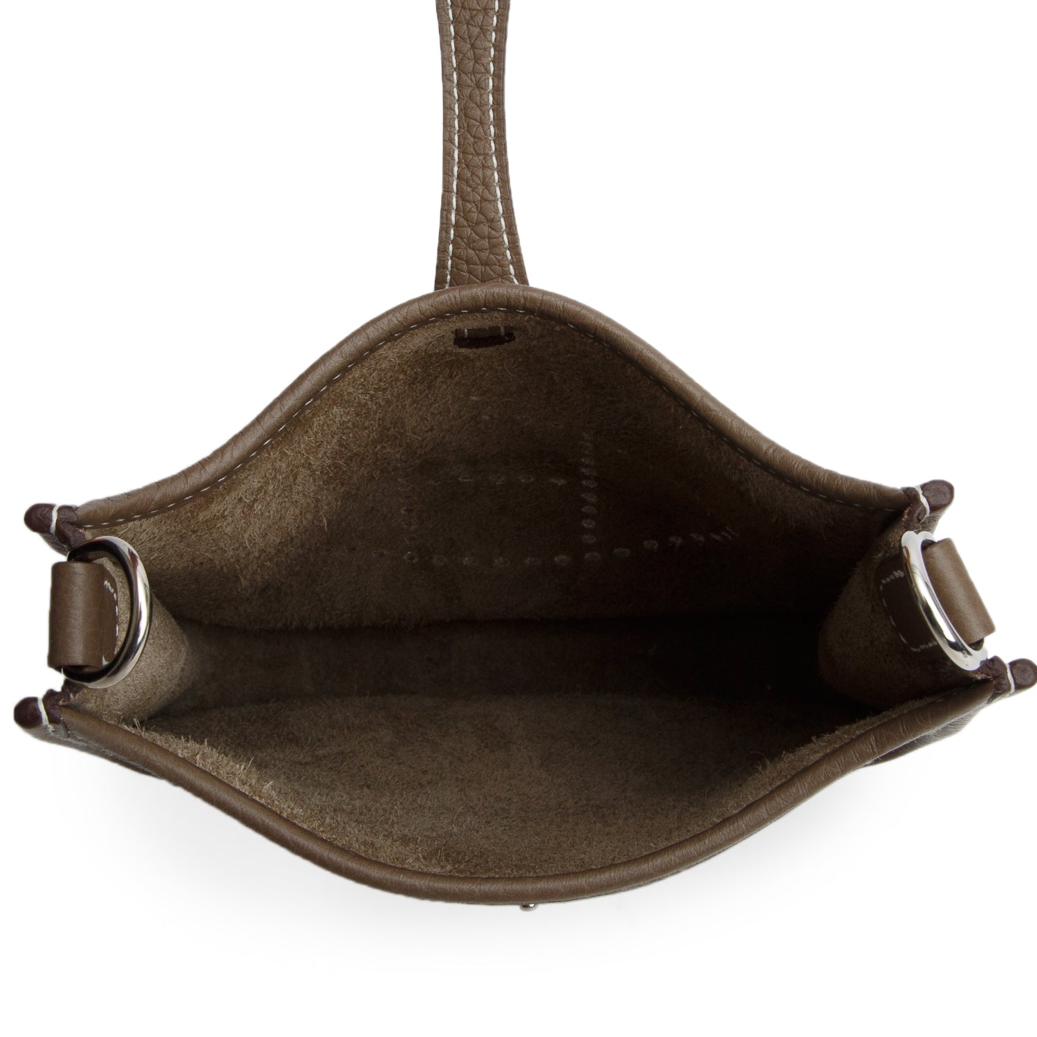 Hermes 2020 Etoupe/Bleu Nuit Taurillon Clemence Amazone Evelyne TPM 16
