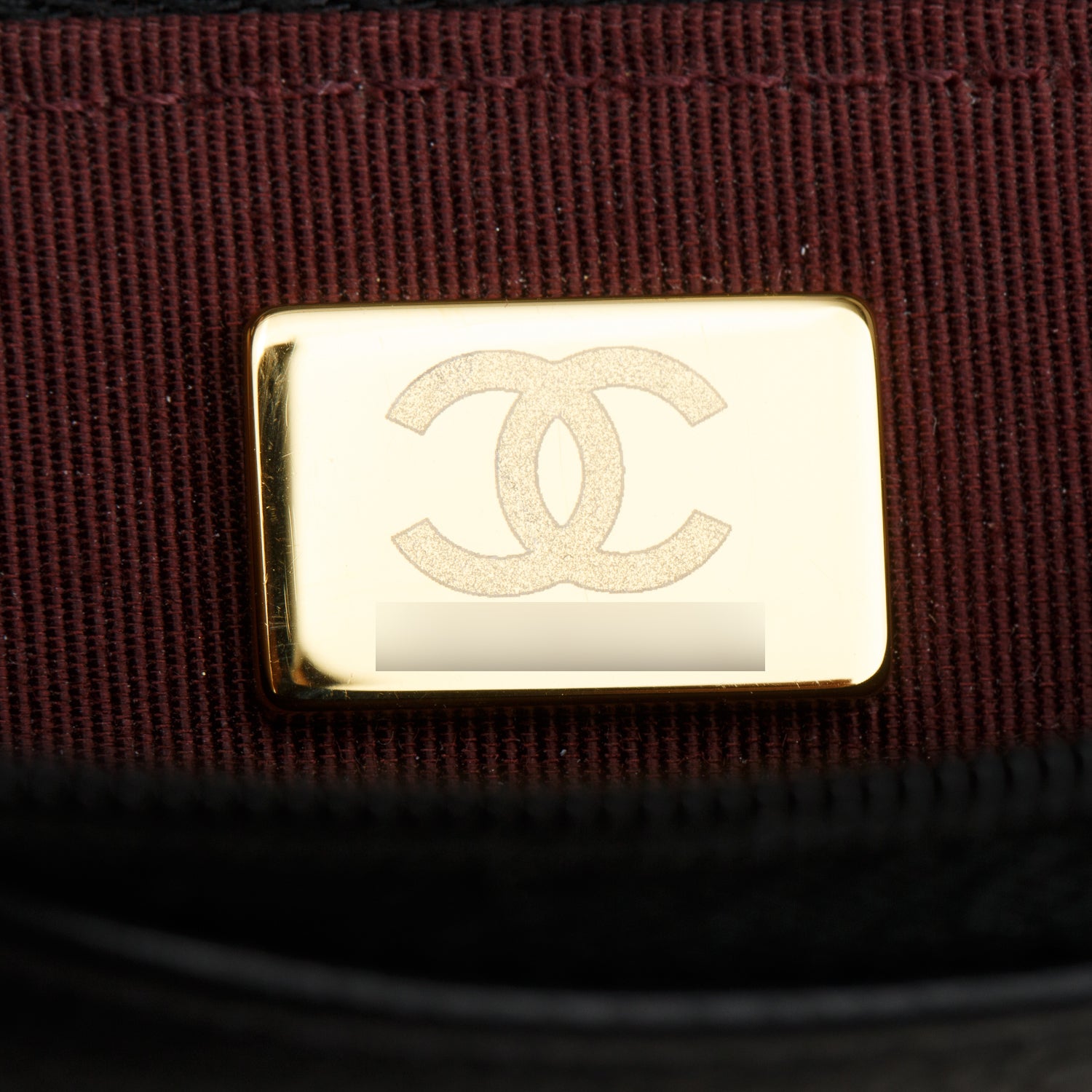 Chanel Black Quilted Caviar Classic Wallet on Chain