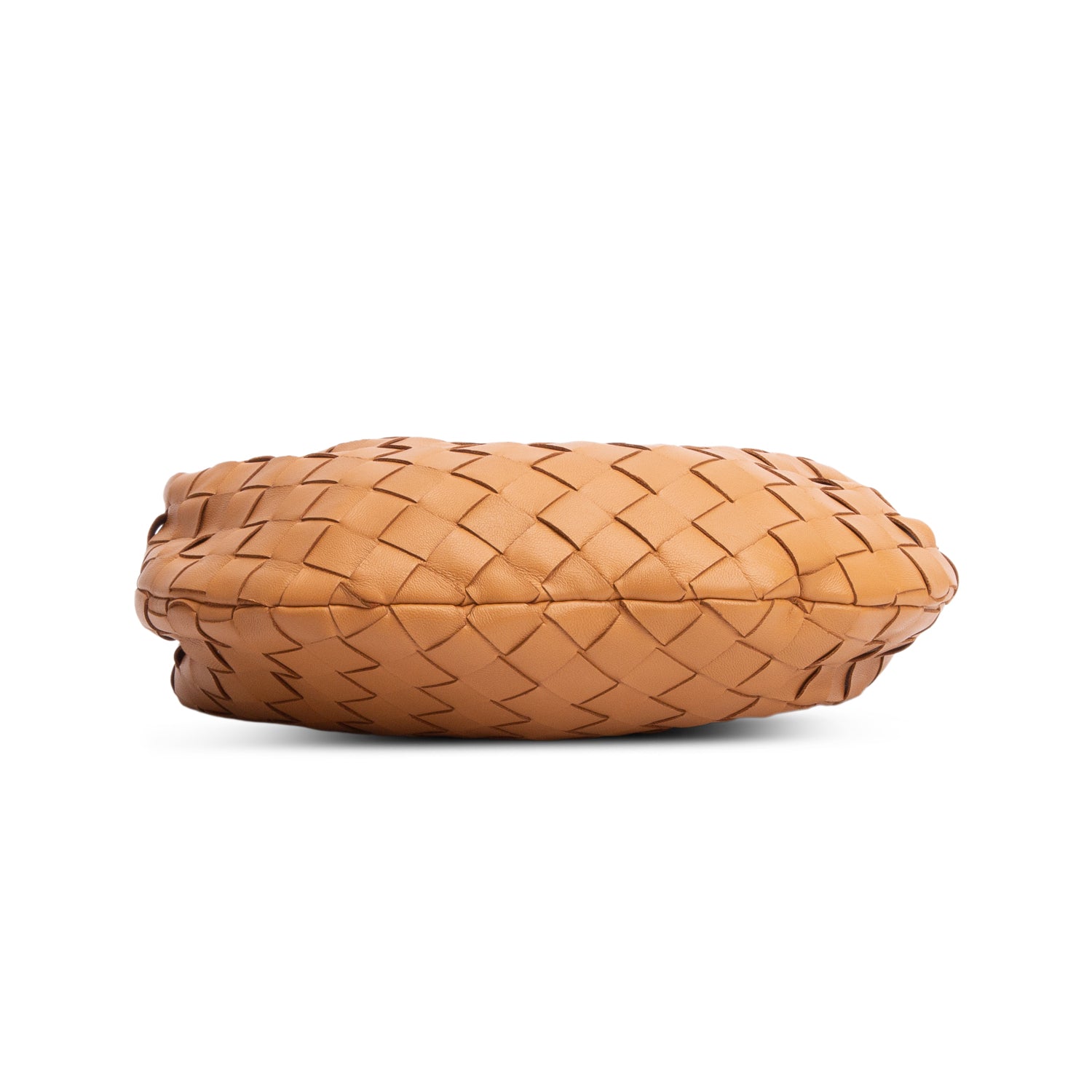 Bottega Veneta Brown Lambskin Intrecciato Mini Jodie
