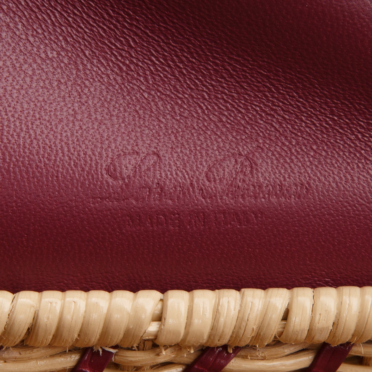 Loro Piana Purple Wicker Lizard Leather L19 Extra Pocket E/W Pouch w/ Box & Strap