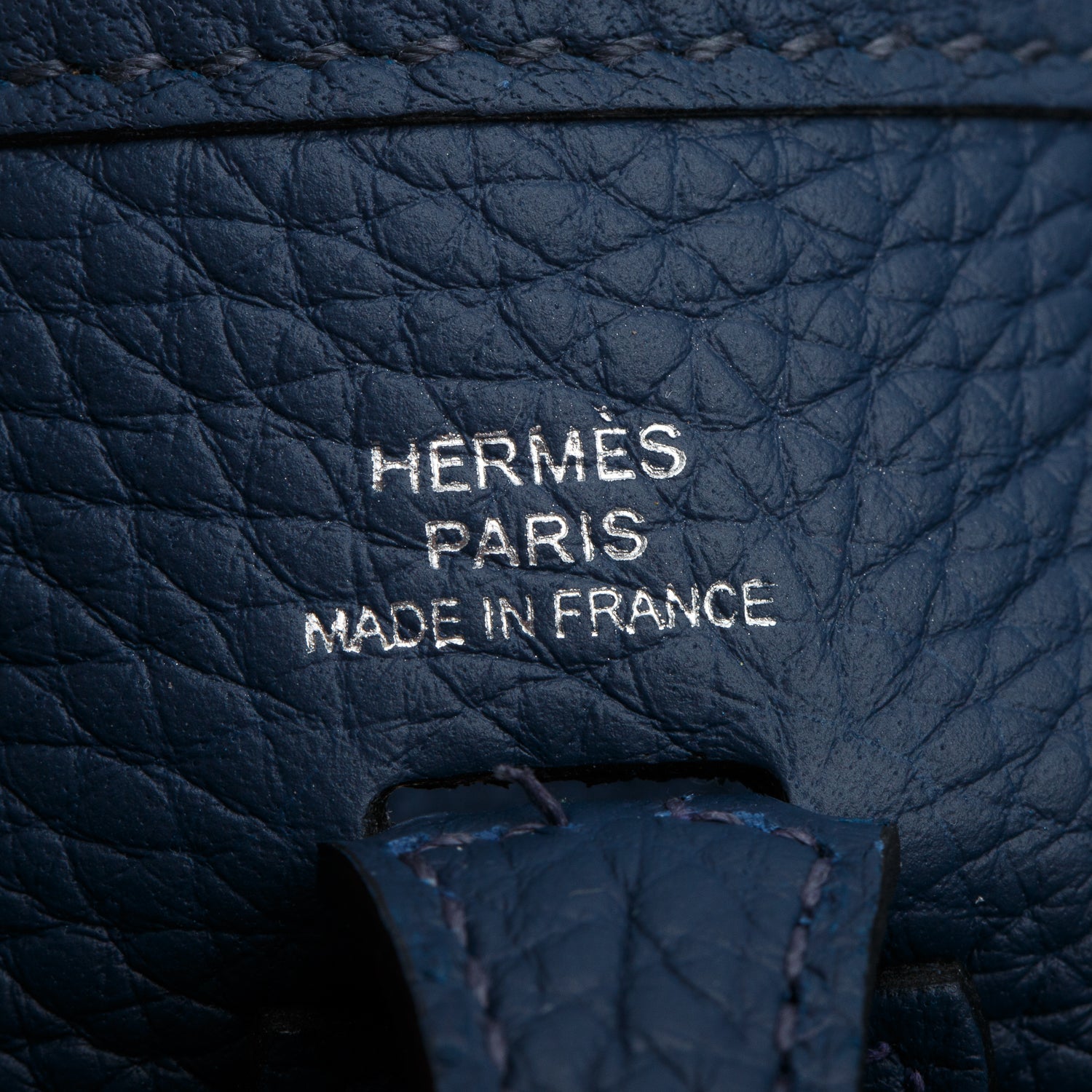Hermes 2024 Bleu Nuit/Azur/Mauve Pale Taurillon Clemence Amazone Evelyne TPM 16 w/ Box