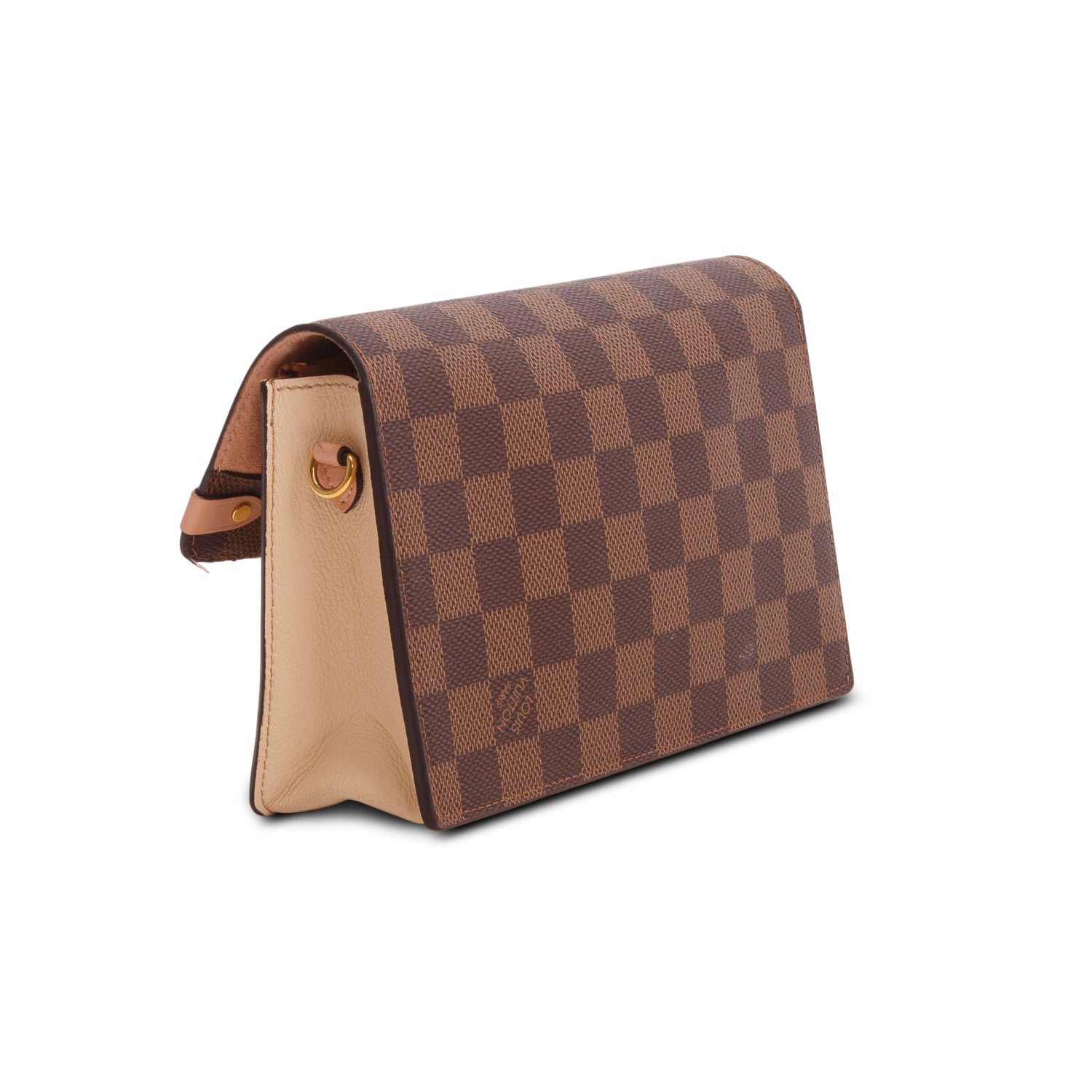 Louis Vuitton 2022 Damier Ebene Vavin Chain Wallet w/ Box & Receipt