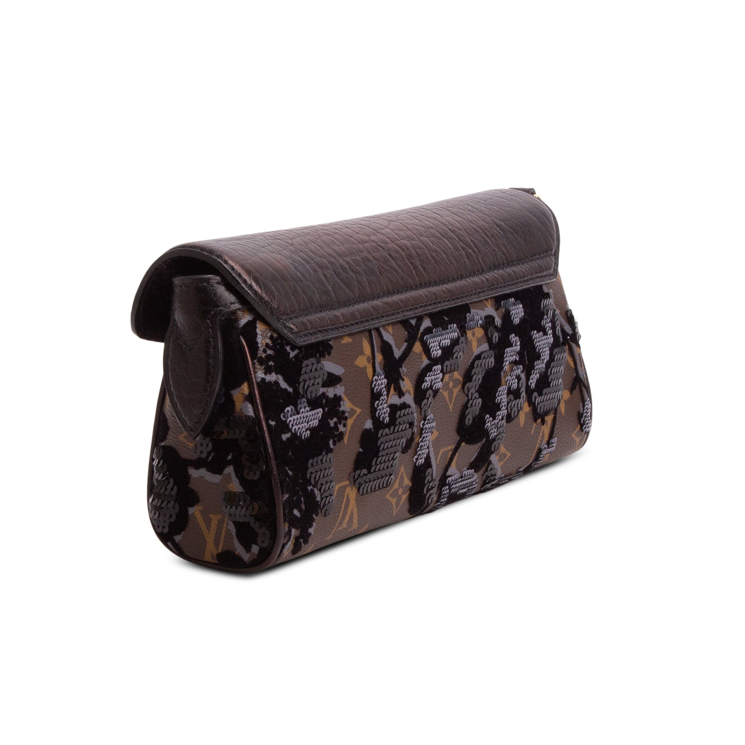 Louis Vuitton Monogram Fleur De Jais Carrousel Clutch
