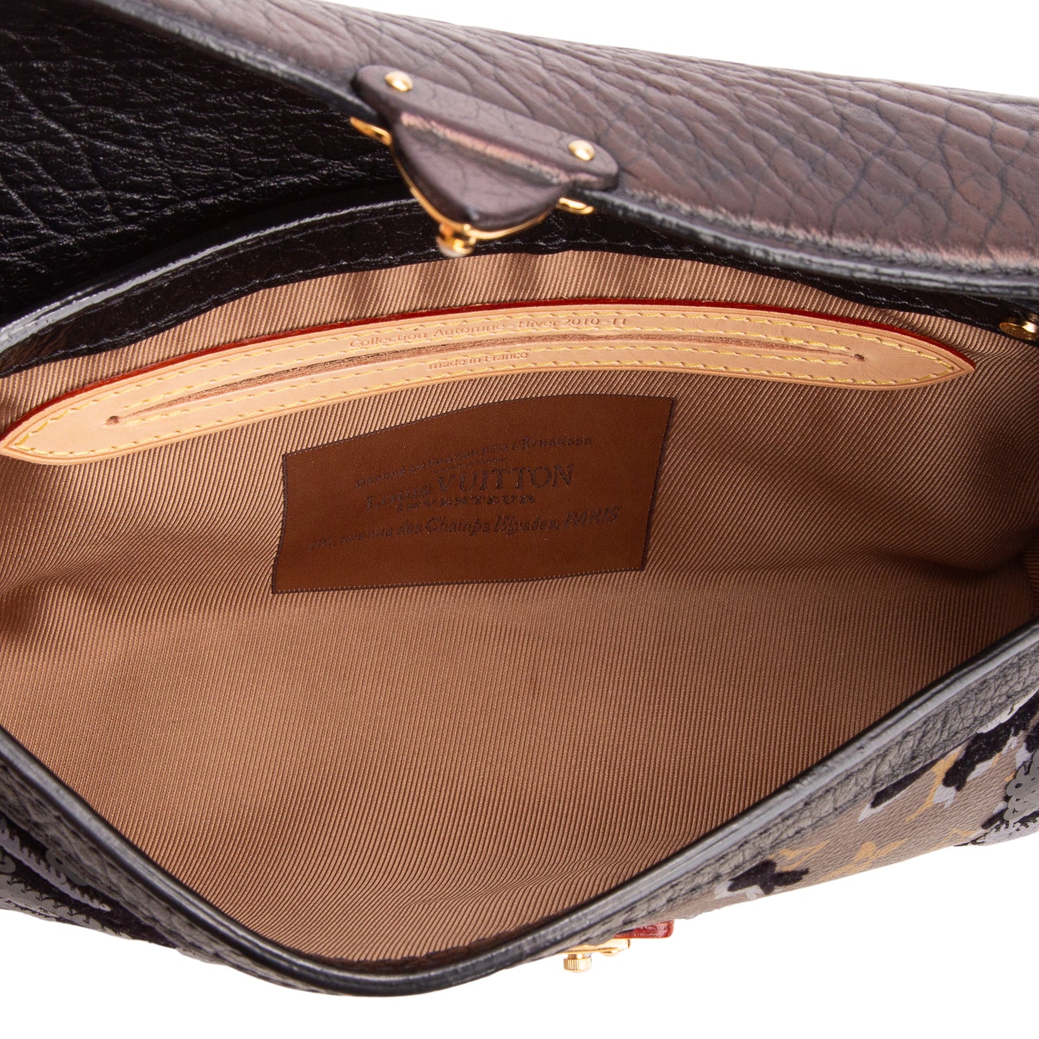 Louis Vuitton Monogram Fleur De Jais Carrousel Clutch