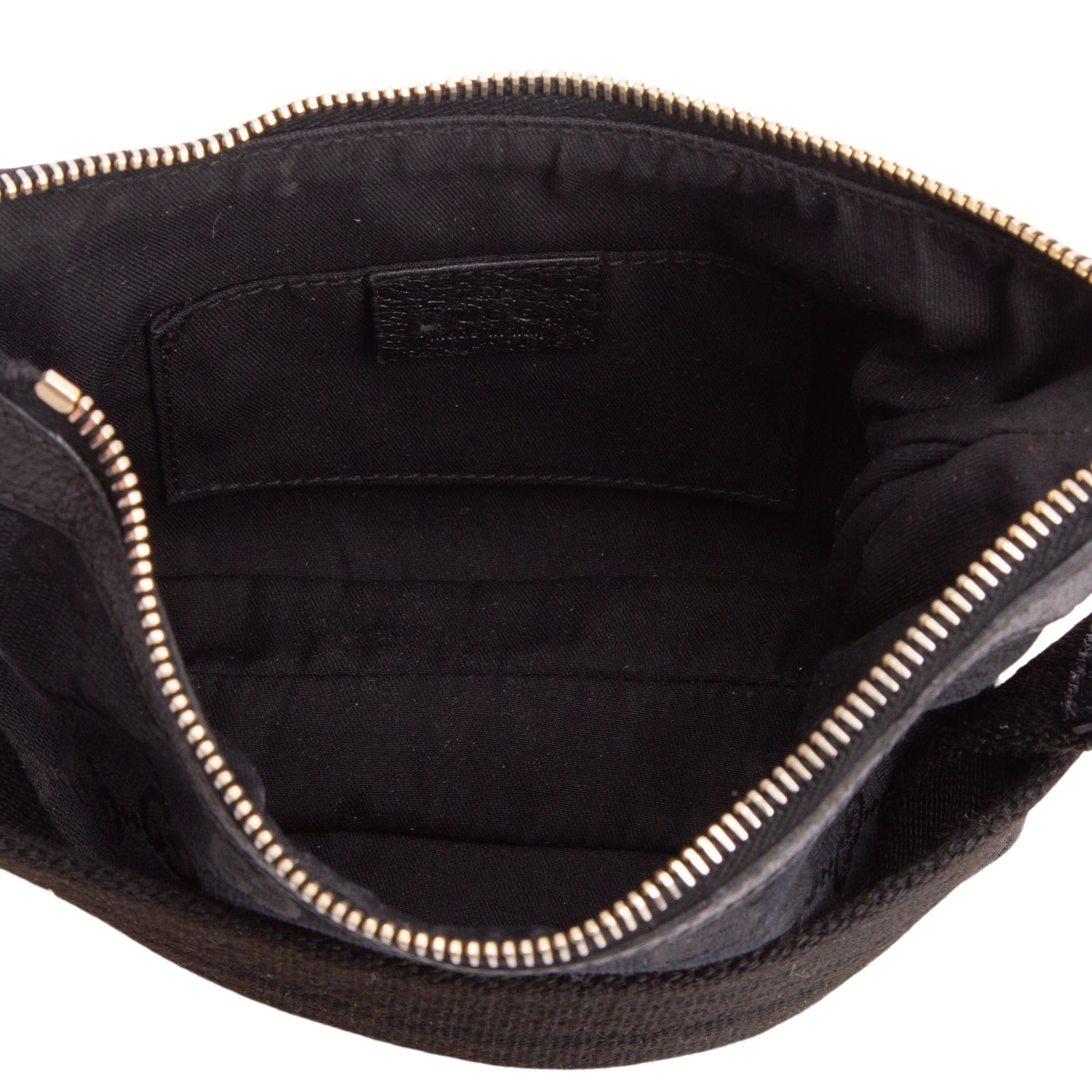 Gucci Black Monogram Mini Shoulder Bag
