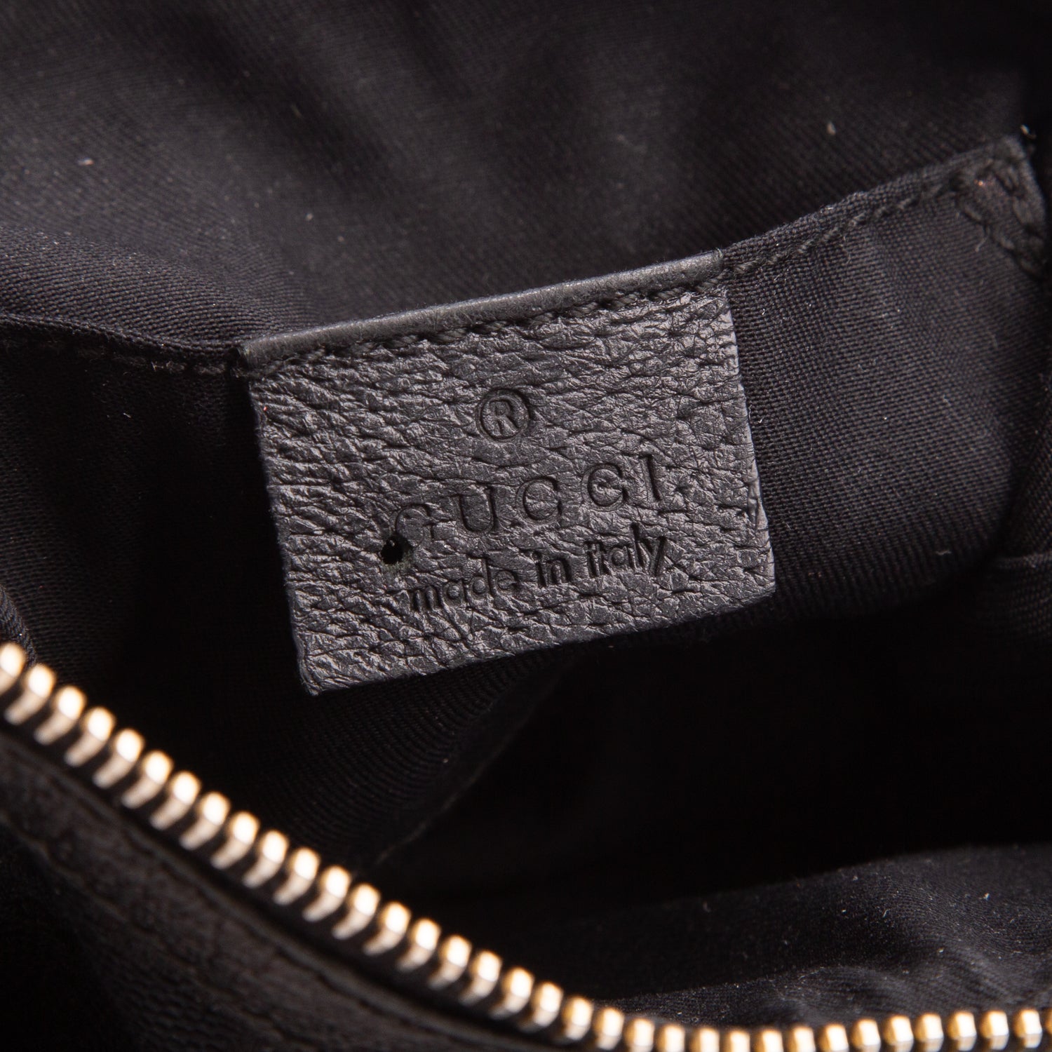 Gucci Black Monogram Mini Shoulder Bag