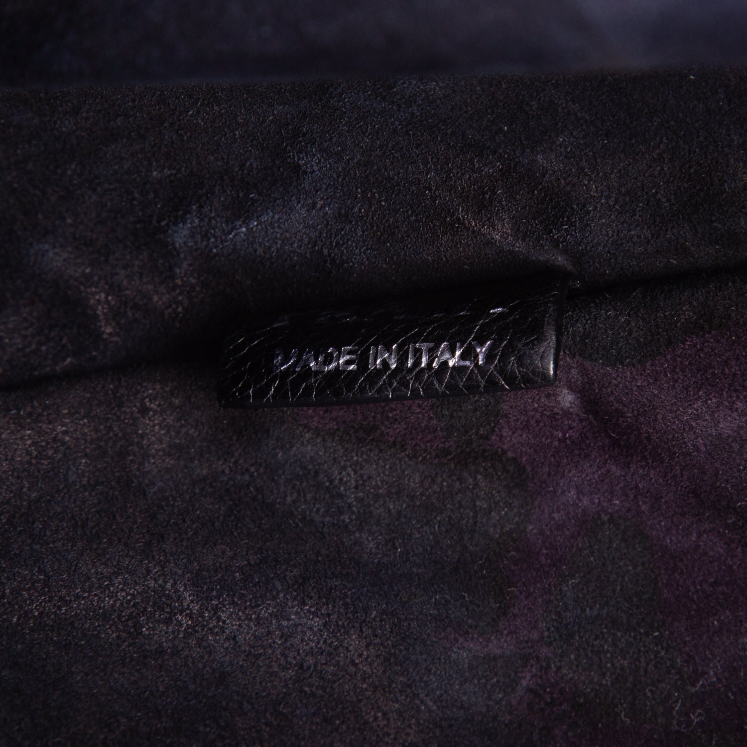 Prada Black Glace Calf Etiquette Tote Bag w/ Authenticity Card