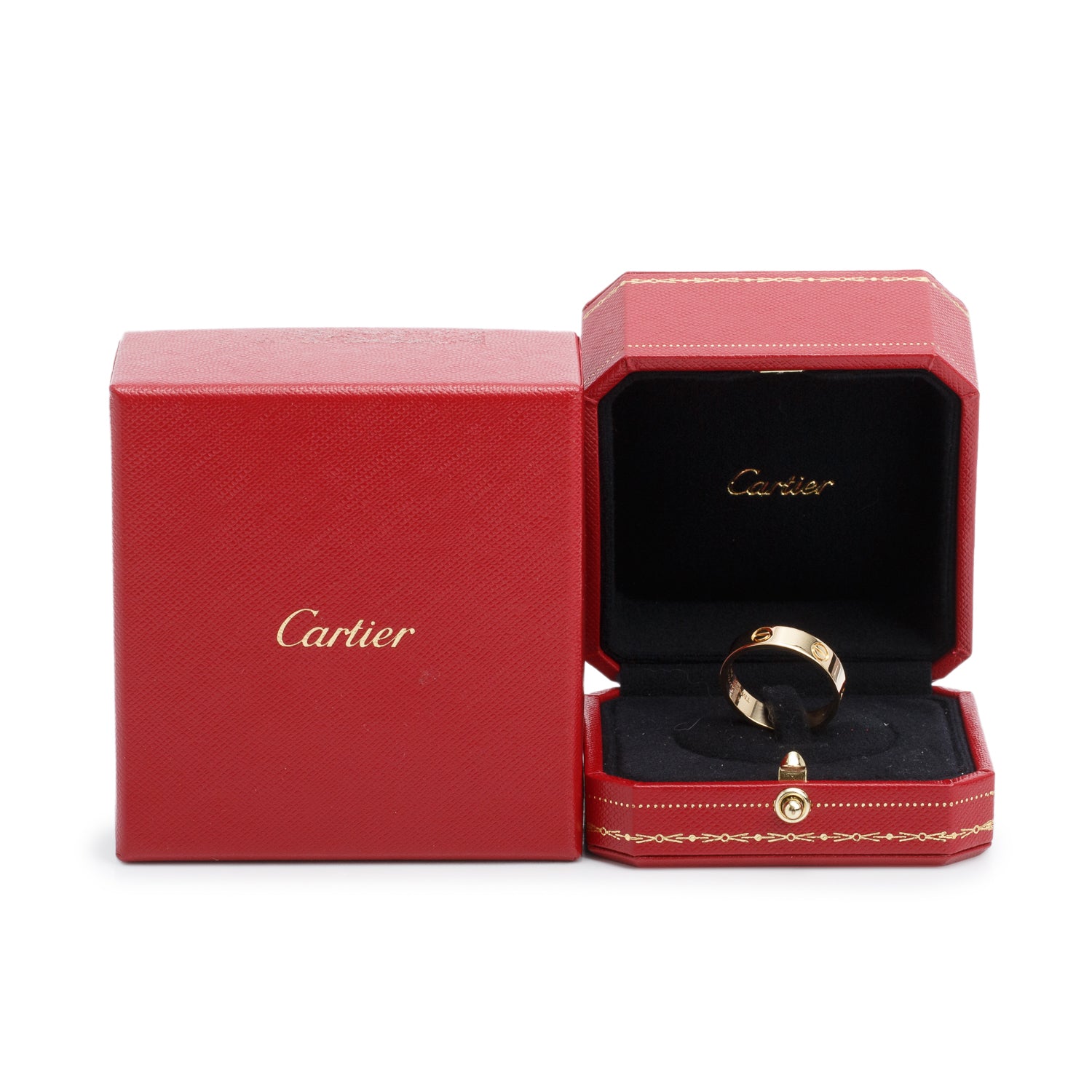 Cartier 2024 18k Yellow Gold 5.5 MM Love Ring, Classic Model, Size 64 10.75 w/ Box, Receipt & Certificate