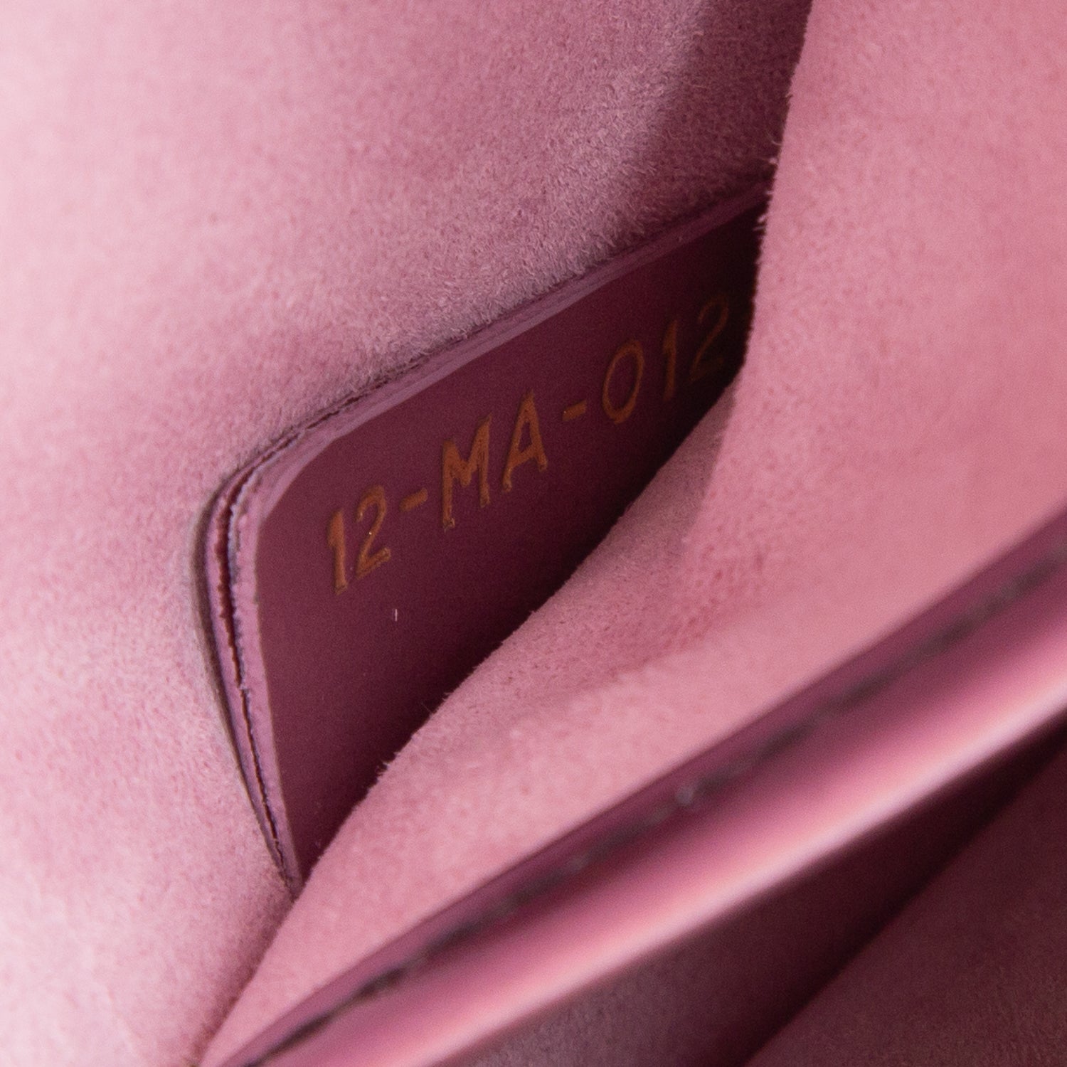 Christian Dior Pink Metallic Calfskin J'Adior Mini Chain Flap Bag