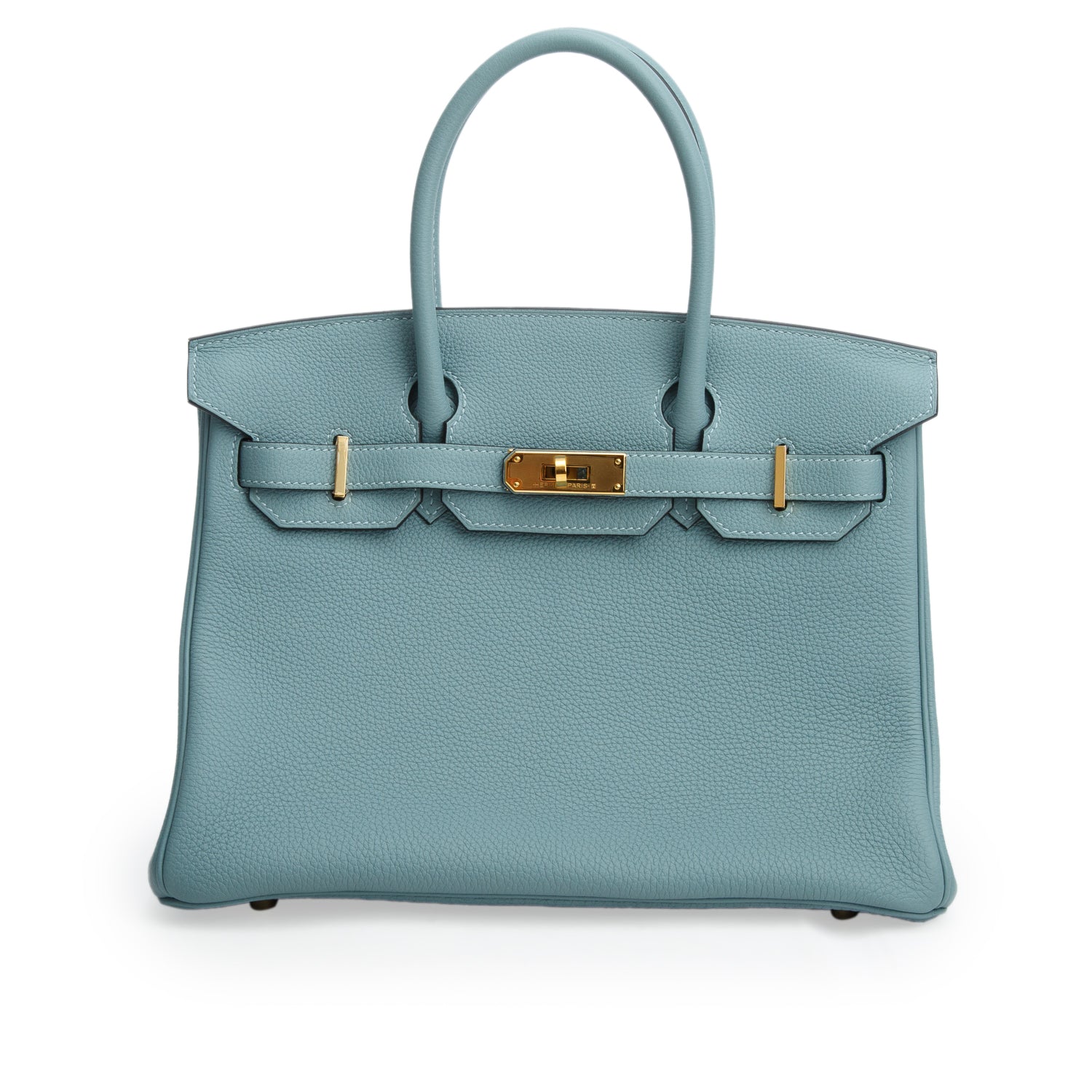 Hermes 2020 Ciel Togo Birkin 30 w/ Receipt