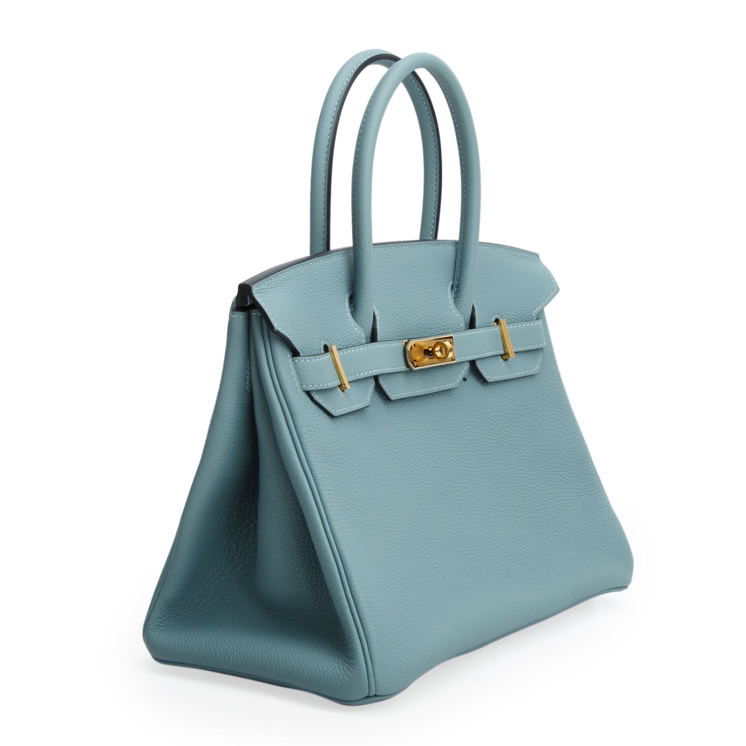 Hermes 2020 Ciel Togo Birkin 30 w/ Receipt