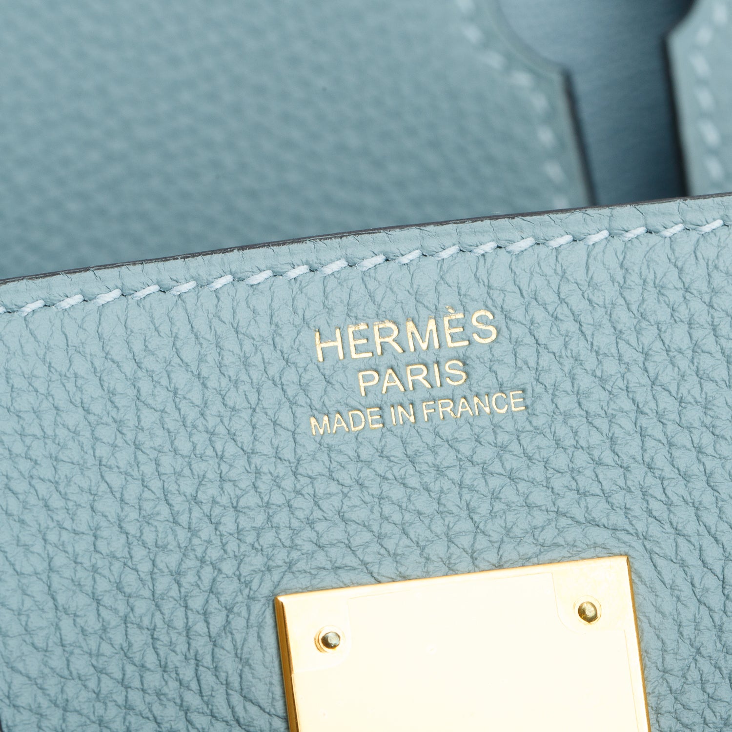 Hermes 2020 Ciel Togo Birkin 30 w/ Receipt