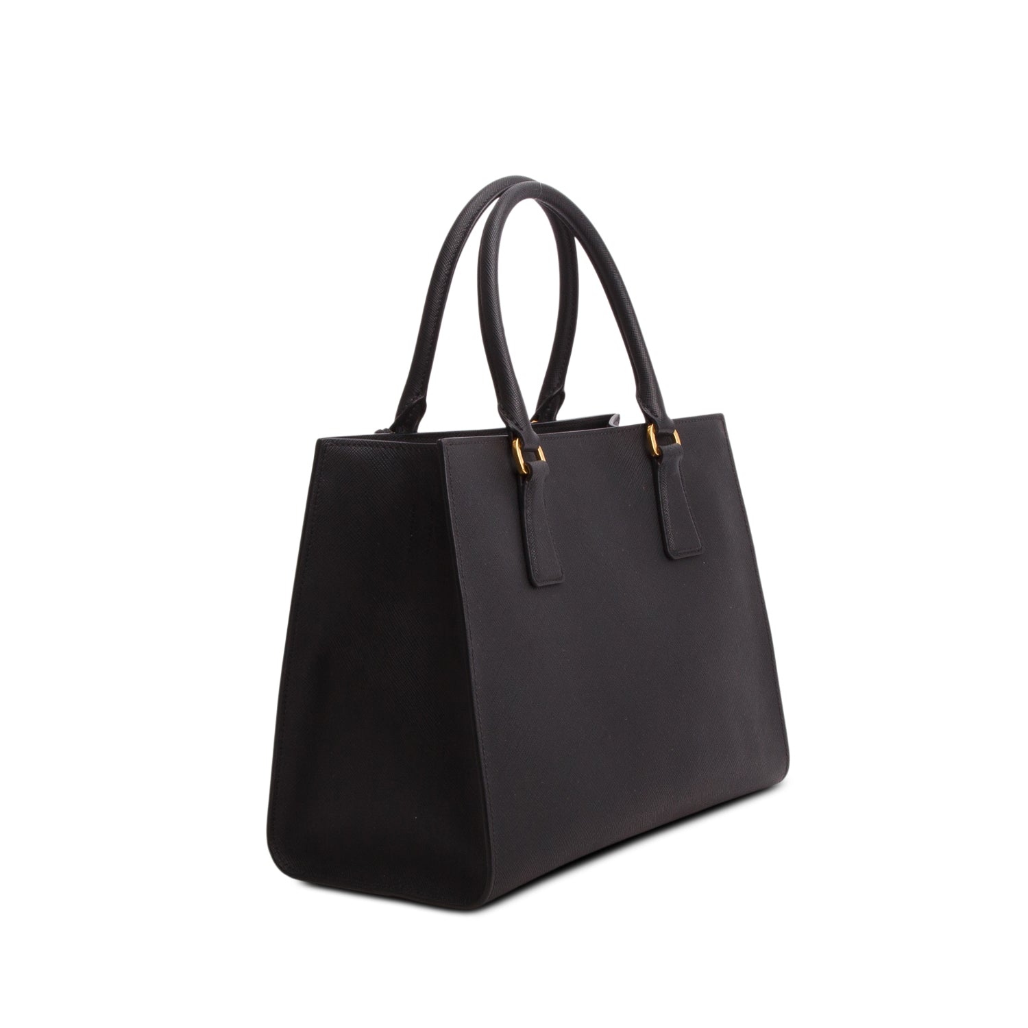Prada Black Saffiano Lux Tote w/ Strap
