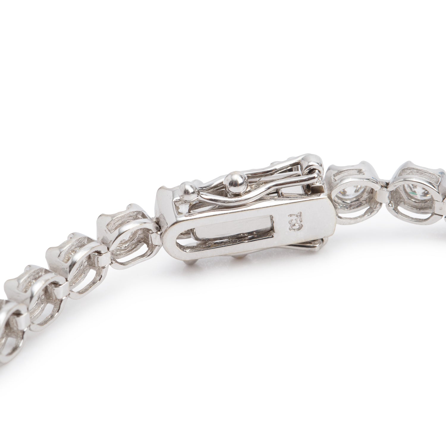 18k White Gold 4.40 tcw. Diamond Tennis Bracelet