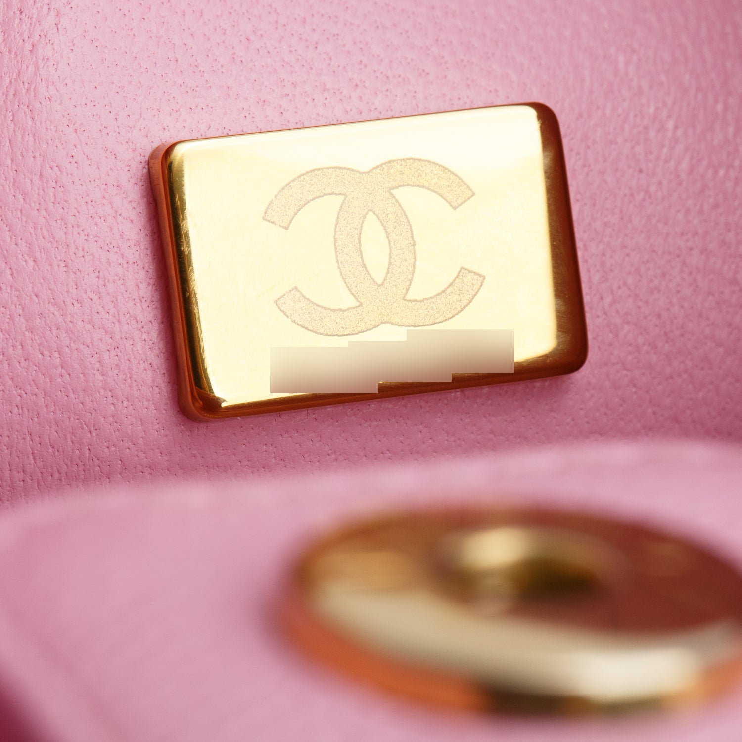 Chanel Pink Caviar Quilted Mini Pearl Crush Hobo w/ Box