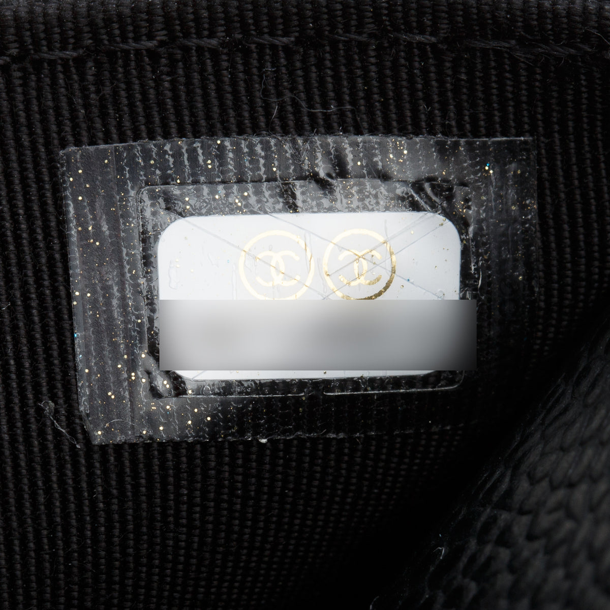 Chanel Black Quilted Caviar Classic Wallet on Chain w/ Authenticity Card