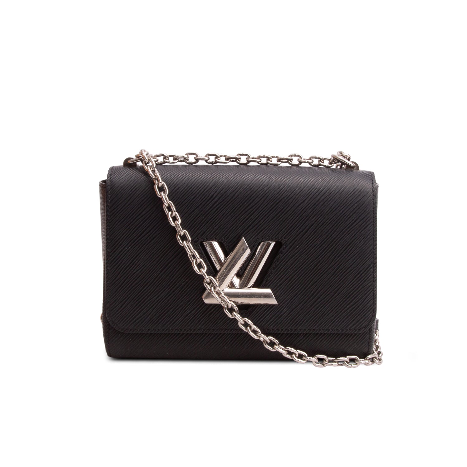 Louis Vuitton Black Epi Leather Twist MM w/ Box