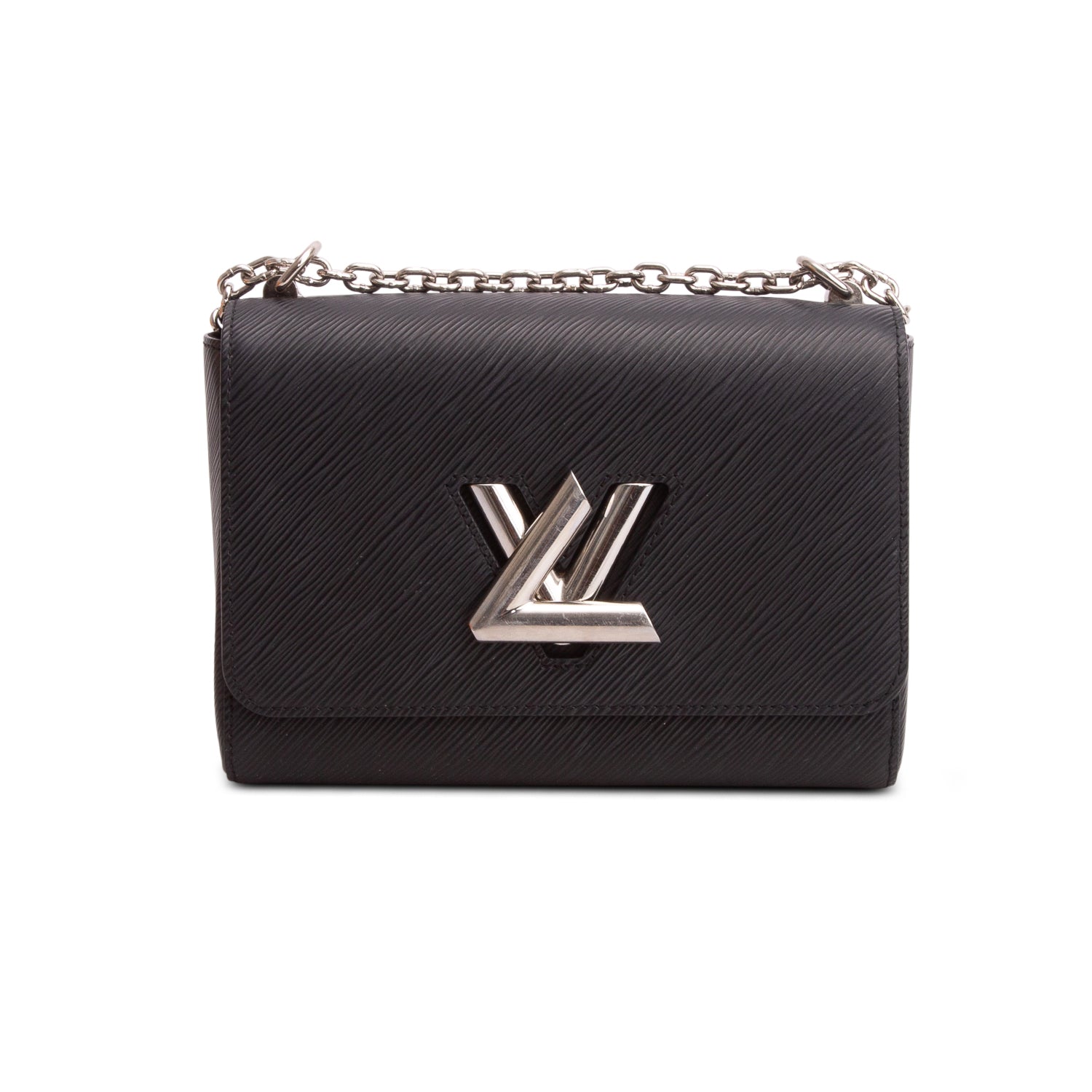 Louis Vuitton Black Epi Leather Twist MM w/ Box