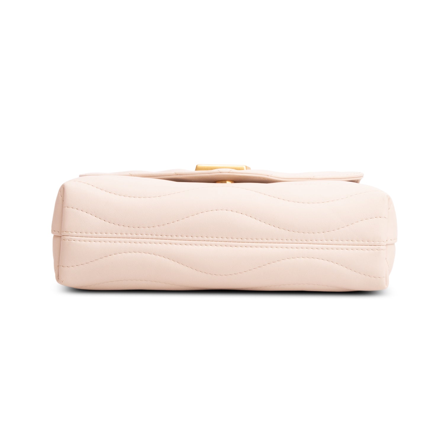 Louis Vuitton Cream Leather New Wave Chain Bag MM NM w/ Box