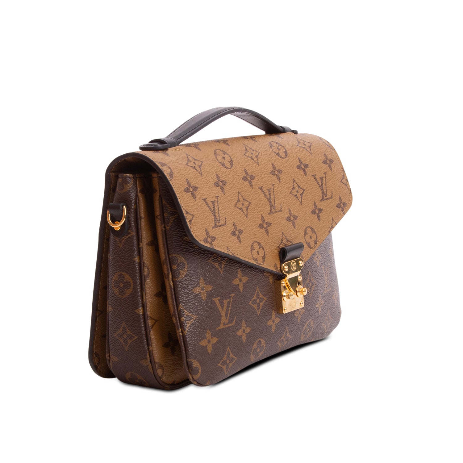 Louis Vuitton 2022 Reverse Monogram Pochette Metis w/ Strap, Box & Receipt