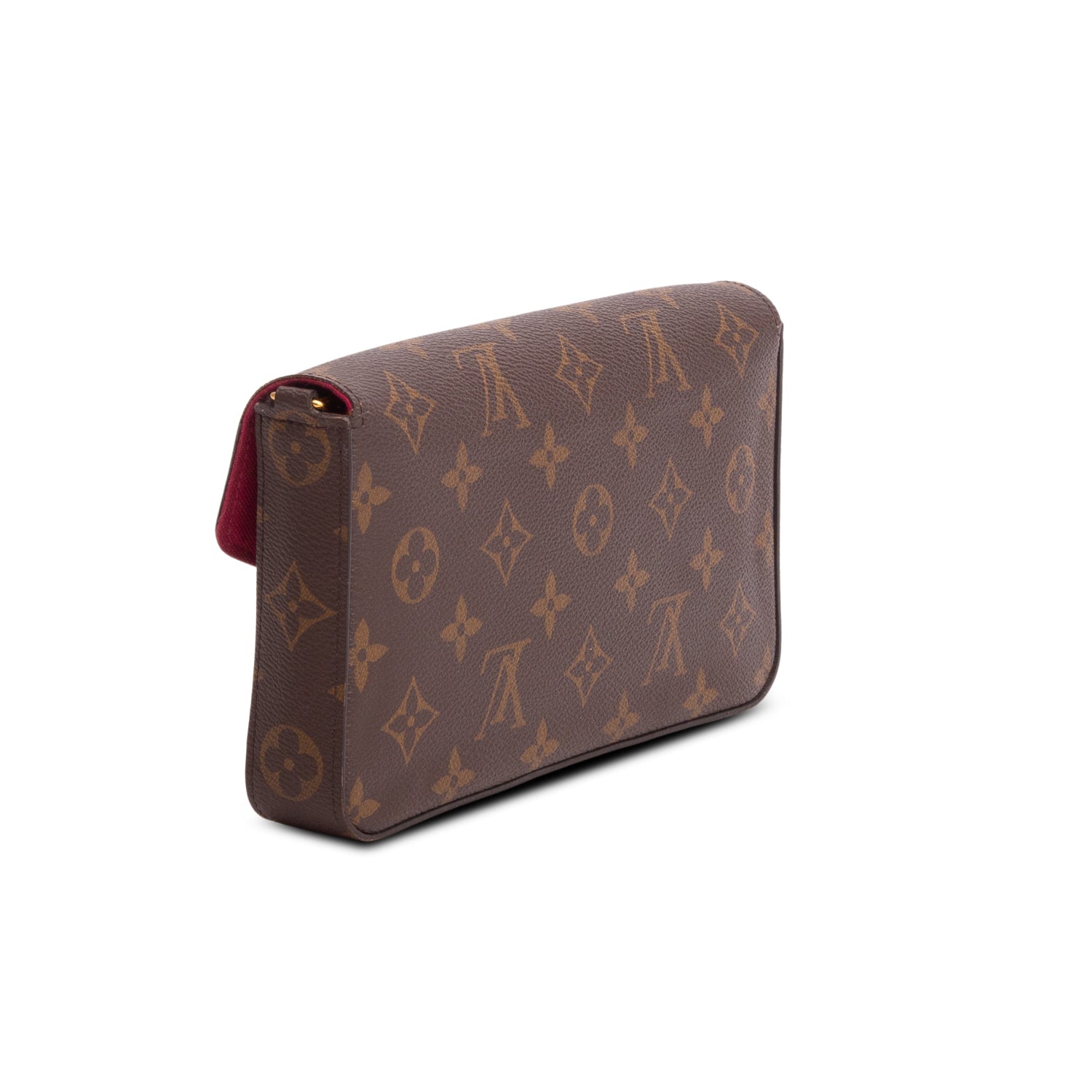 Louis Vuitton Fuschia Monogram Pochette Felicie Wallet on Chain w/ Box & Inserts